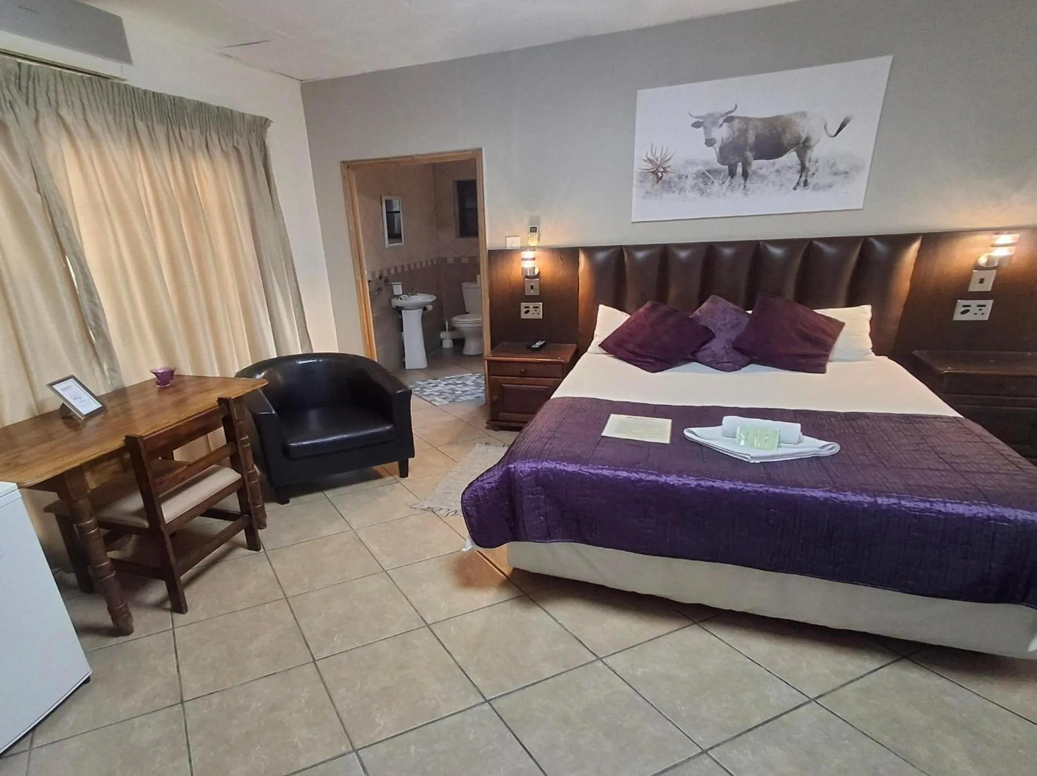 Bed in Castello Guesthouse Vryburg