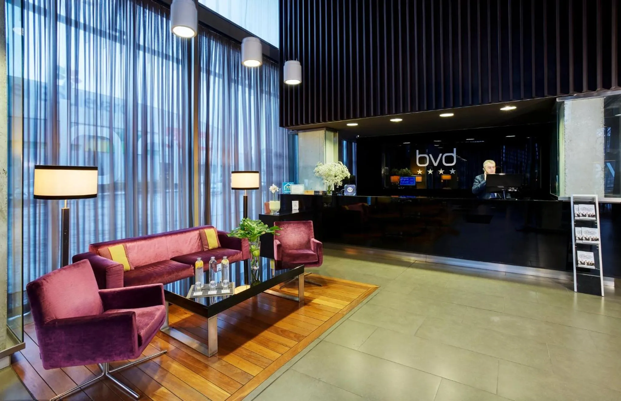 Lobby or reception in Sercotel Boulevard Vitoria-Gasteiz