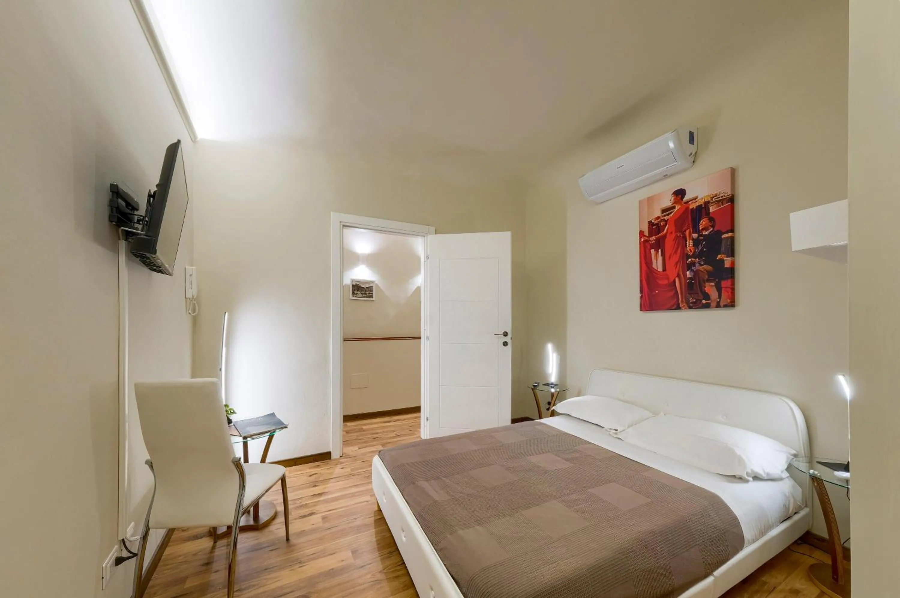 Bedroom, Bed in Home Boutique Santa Maria Novella