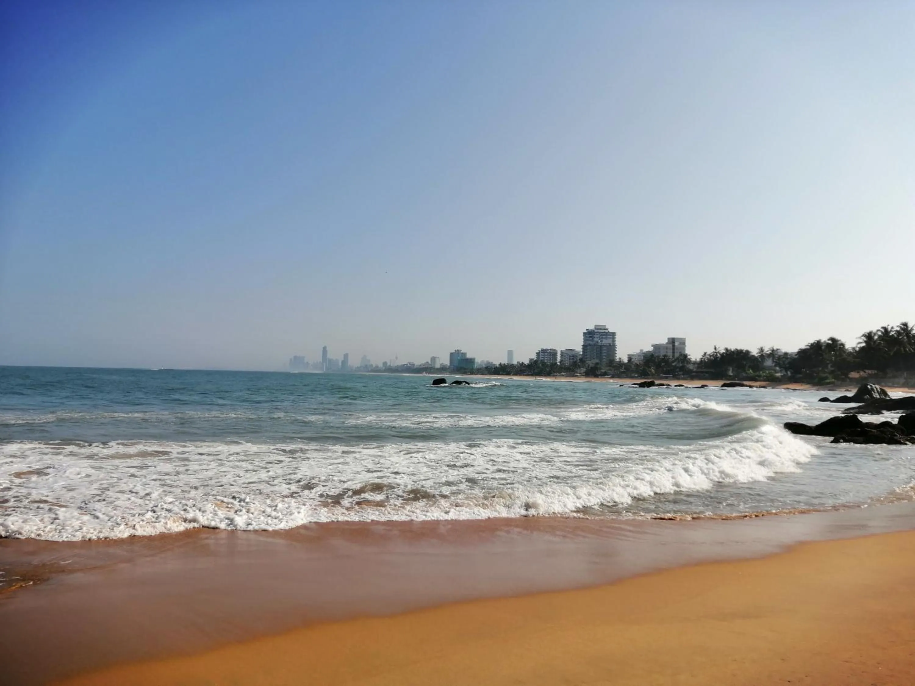Beach in Sithila Villa