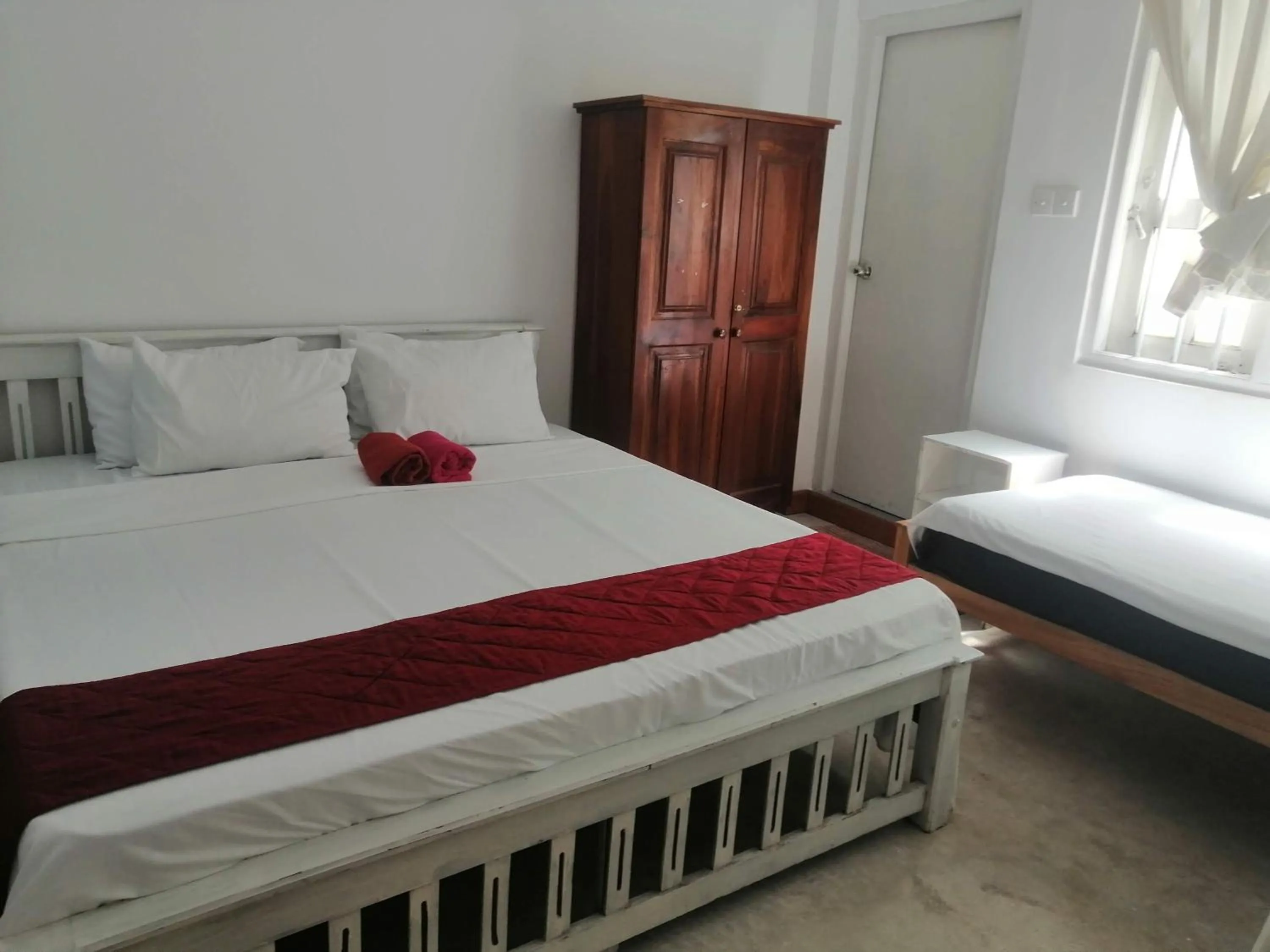 Bed in Sithila Villa