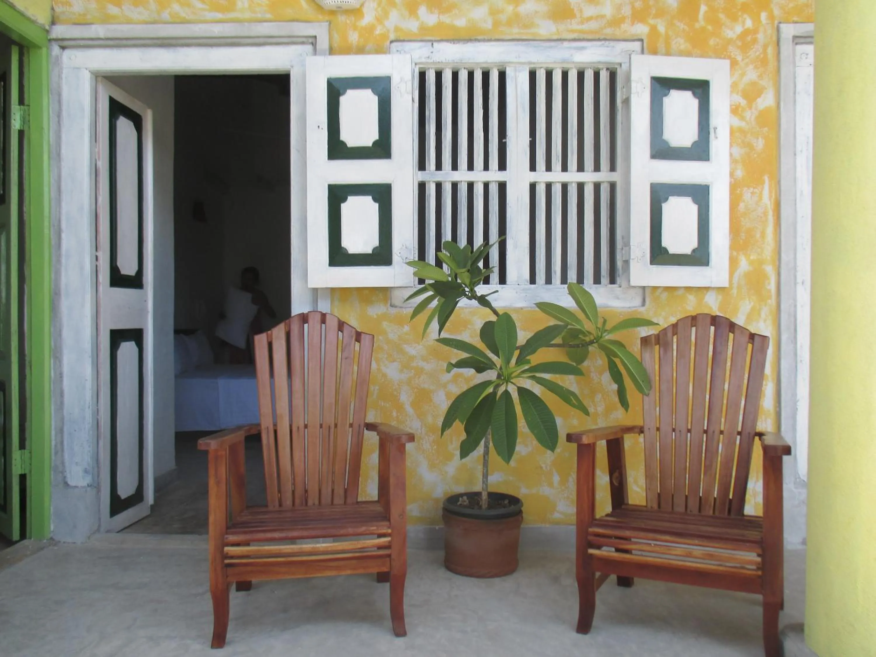 Seating area in Sithila Villa
