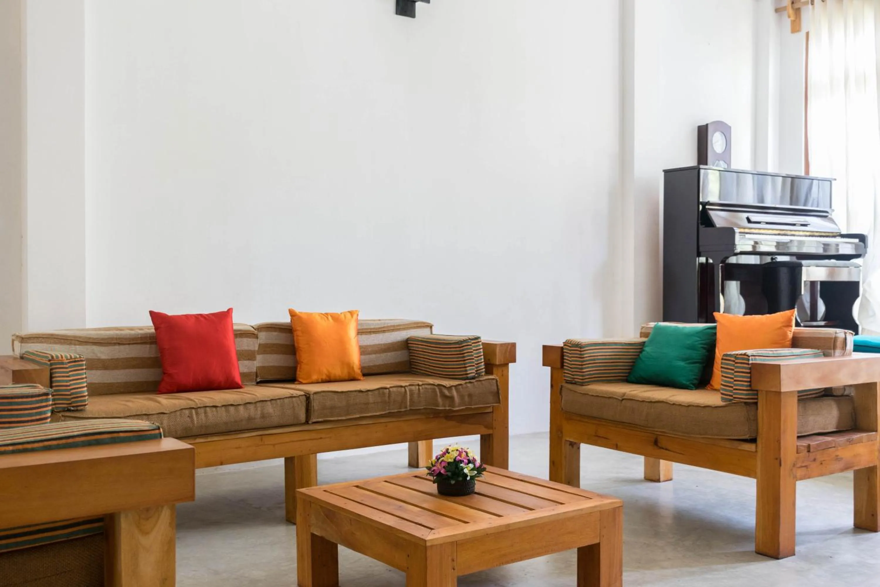 Living room in Sithila Villa