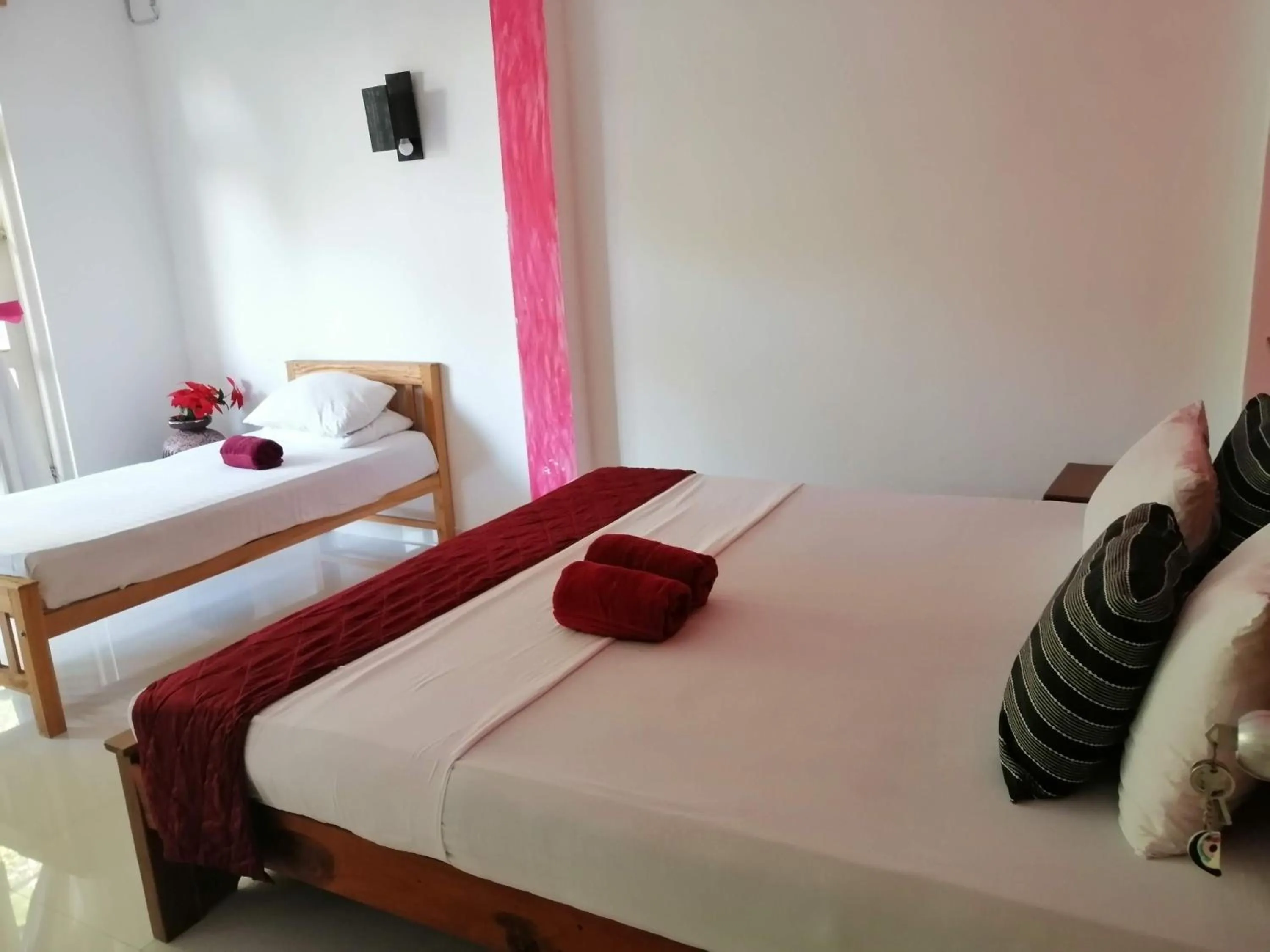 Bedroom, Bed in Sithila Villa