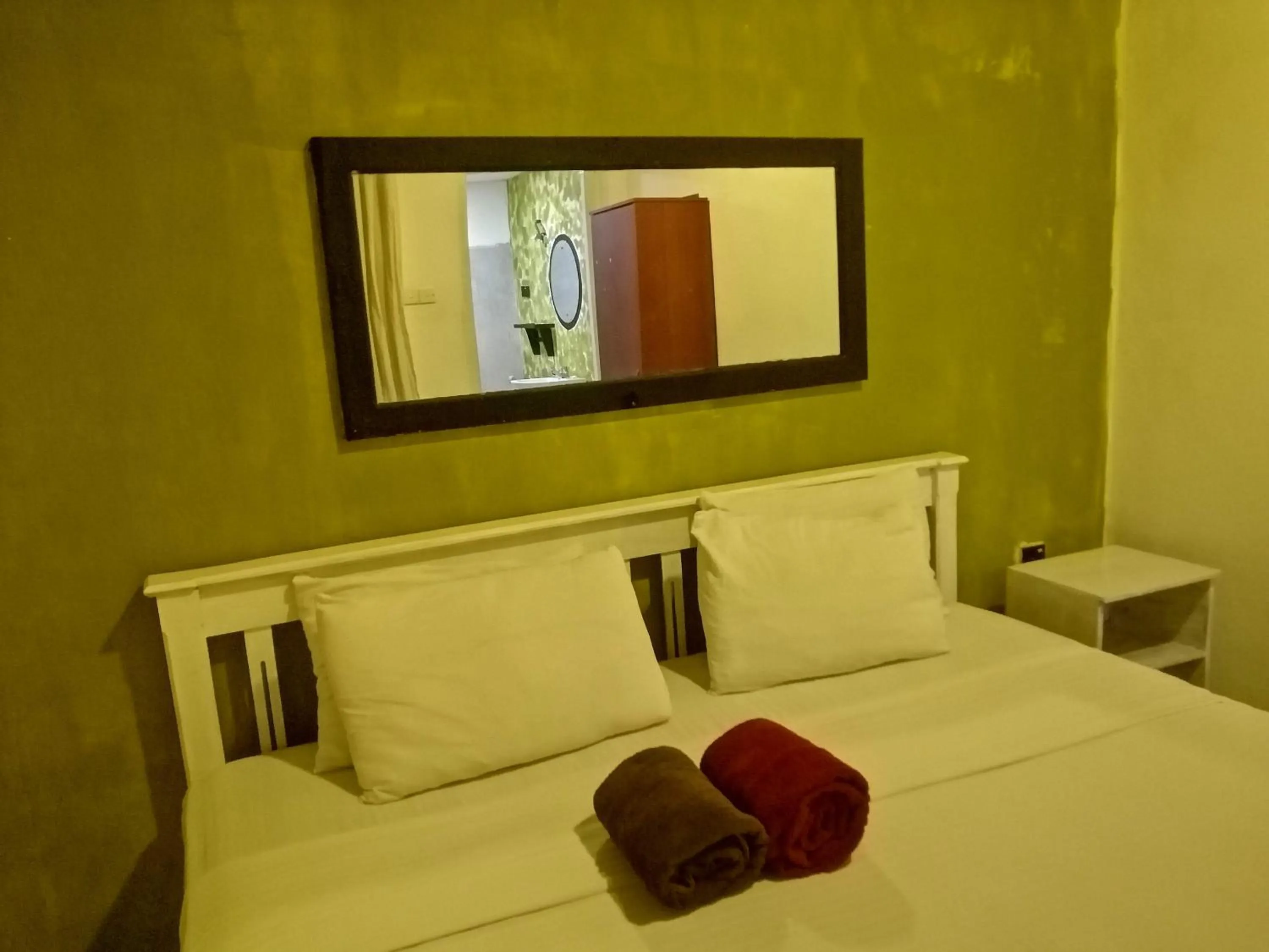 Bed in Sithila Villa