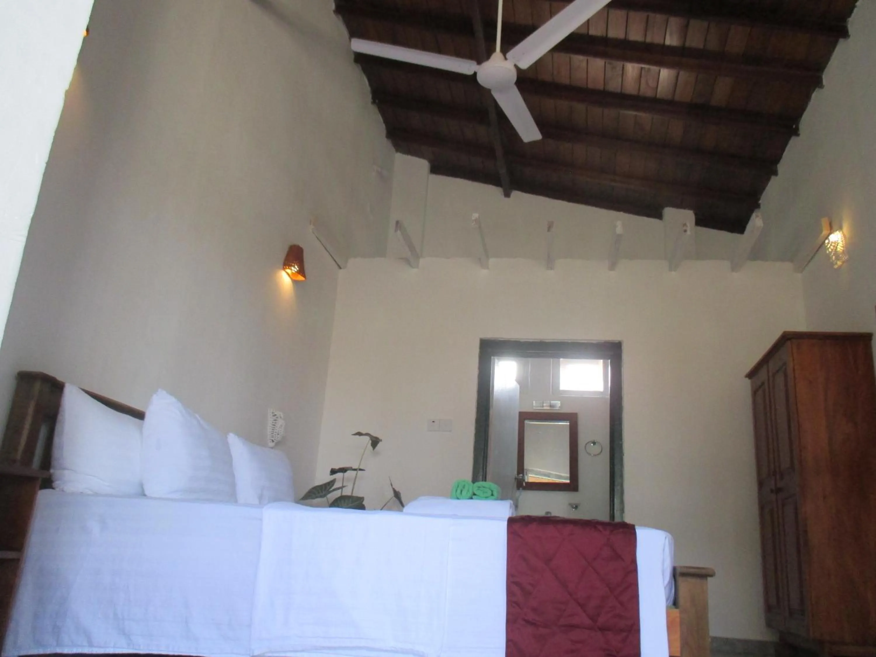 Bed in Sithila Villa