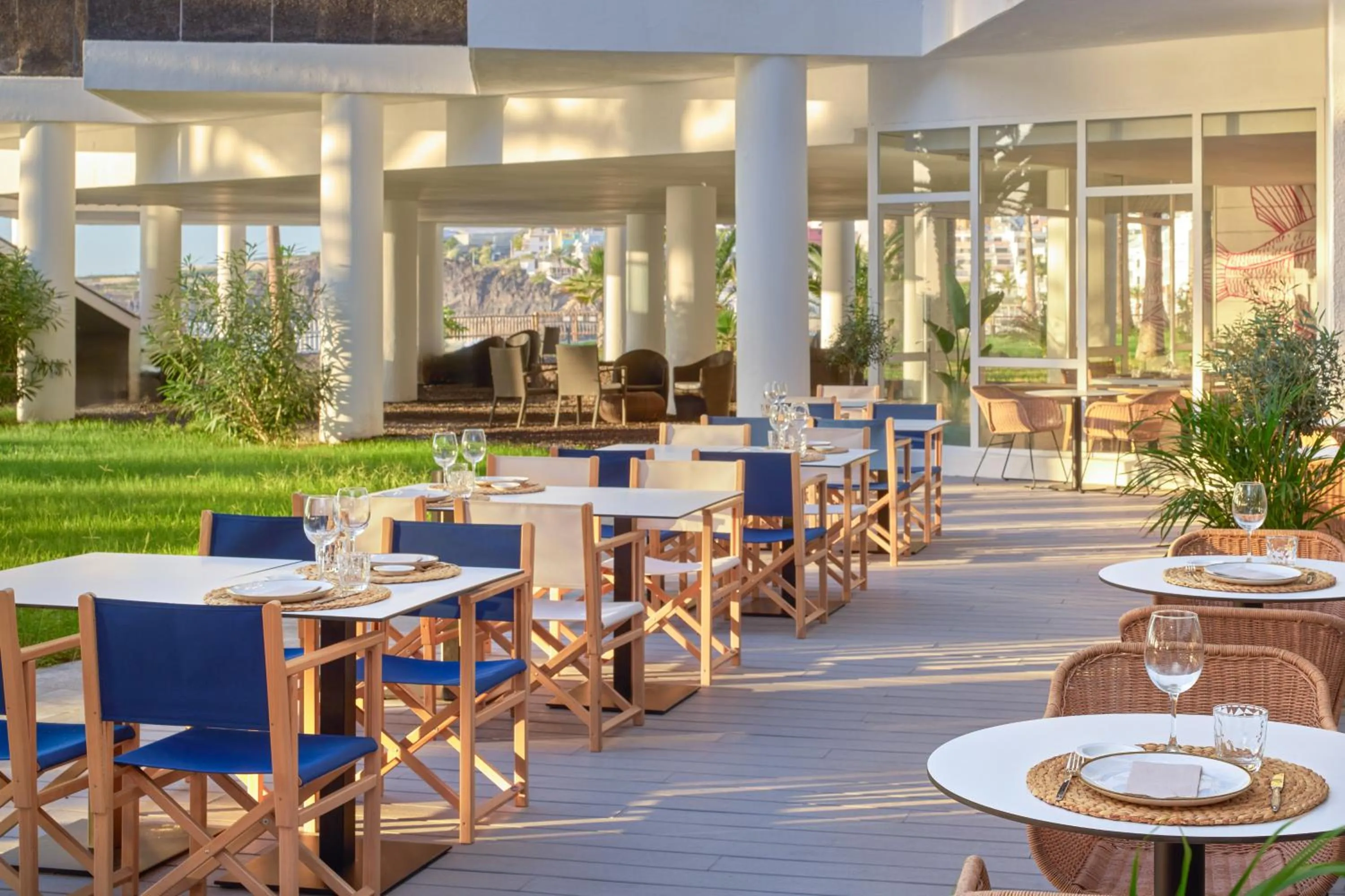 Patio in Meliá La Palma