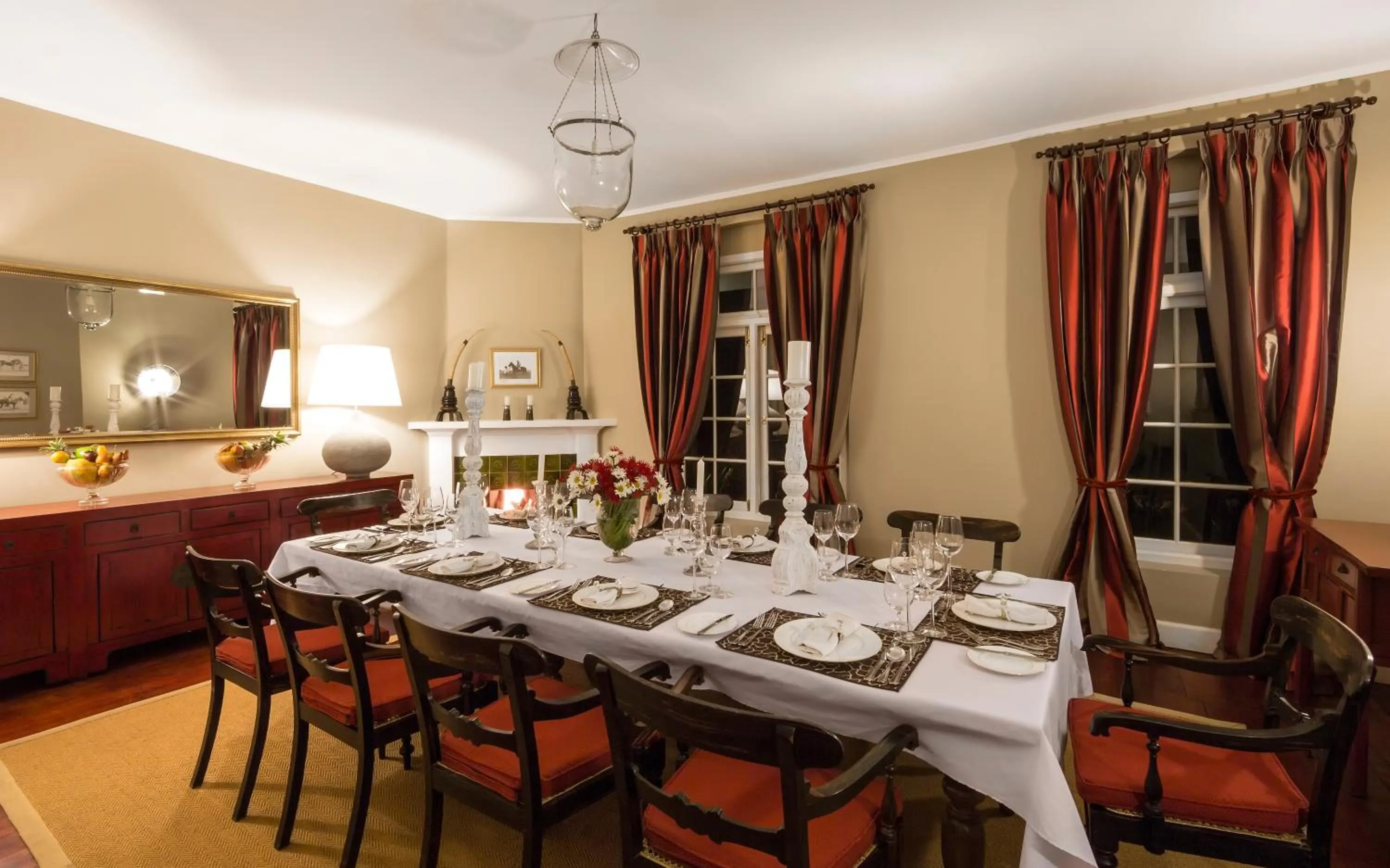 Dining area in Hill Rise Luxury Villa & Stables by Edwards Collection - Nuwara Eliya