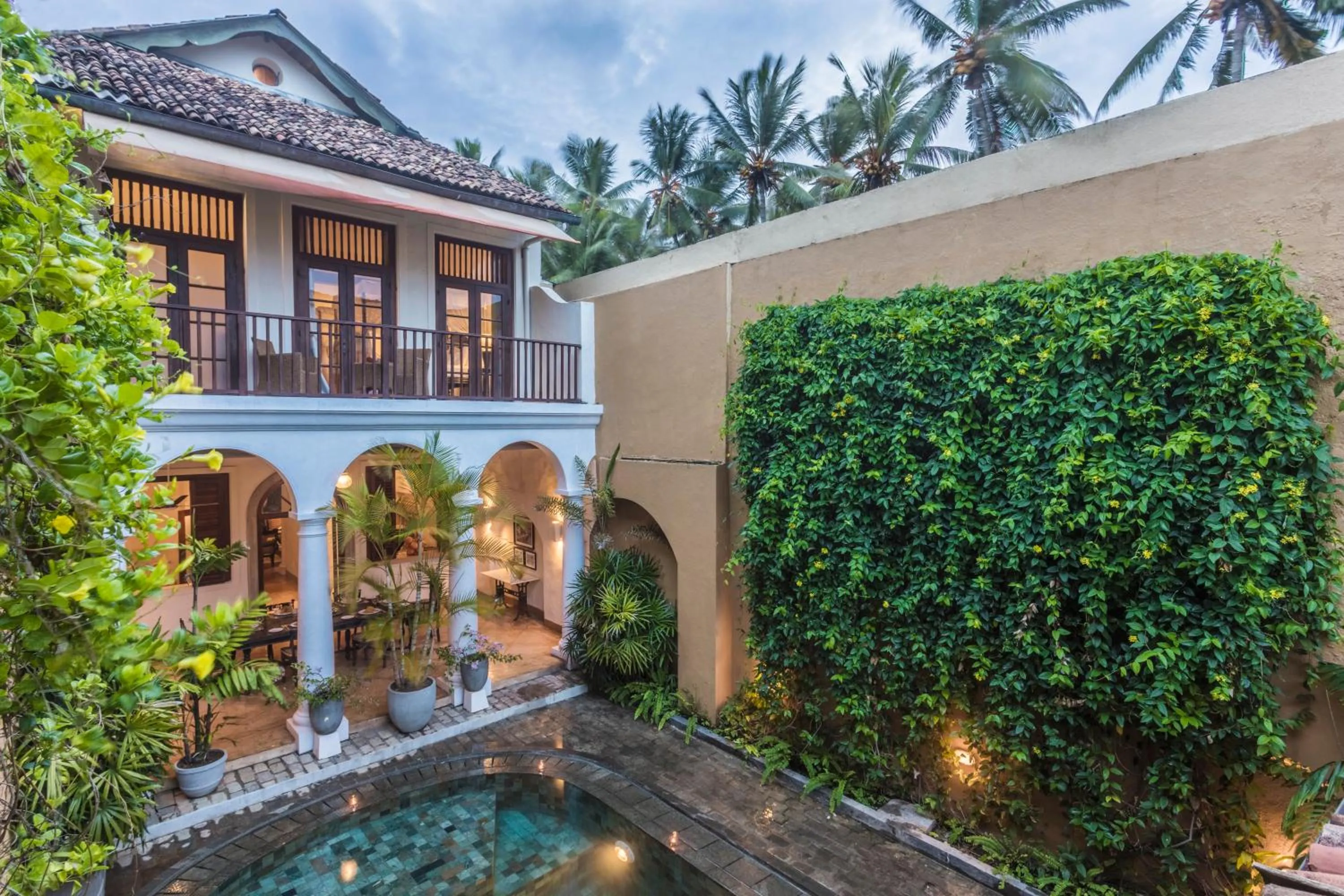 Swimming pool in Thambili House by Edwards Collection - Galle Fort