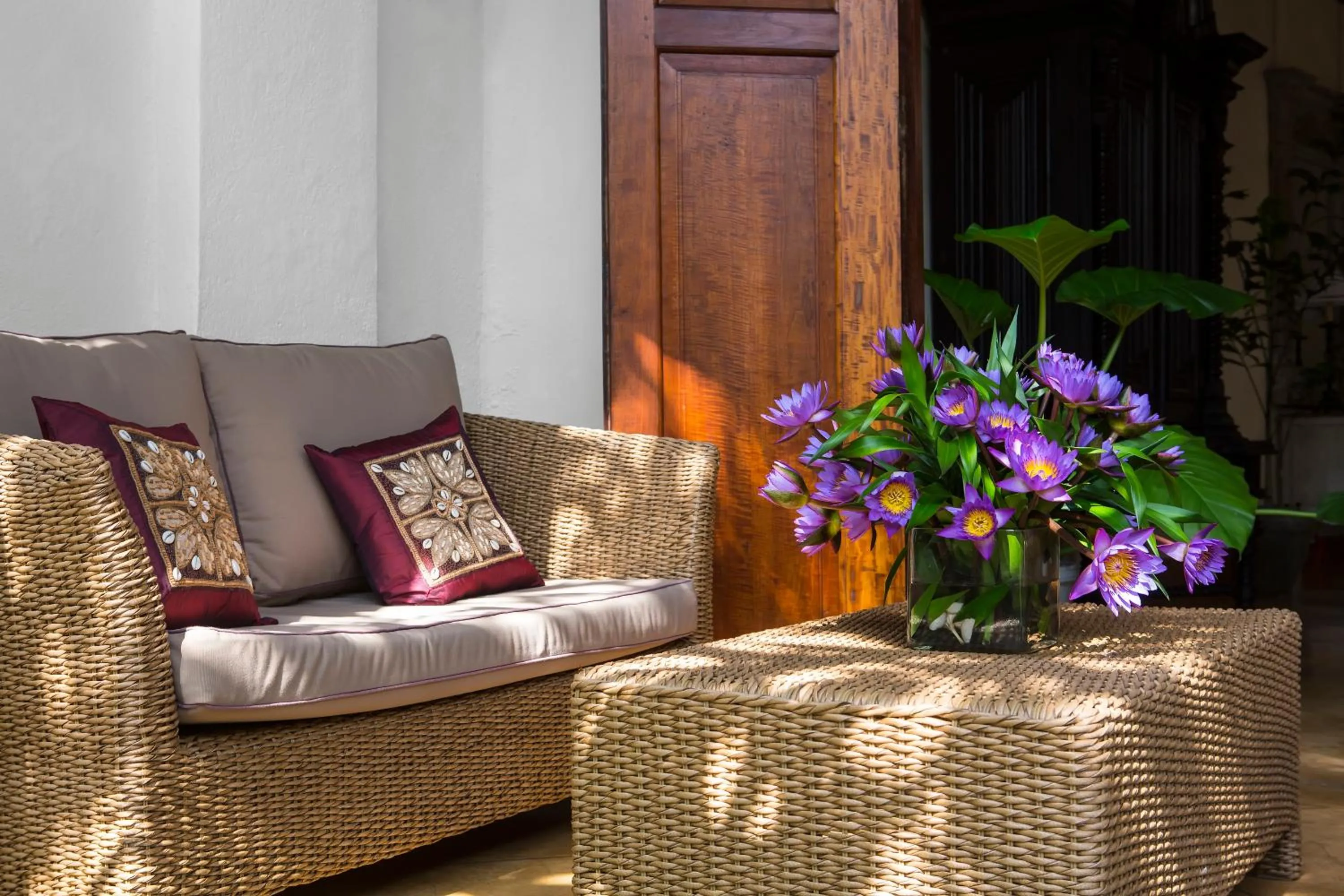 Patio in Thambili House by Edwards Collection - Galle Fort