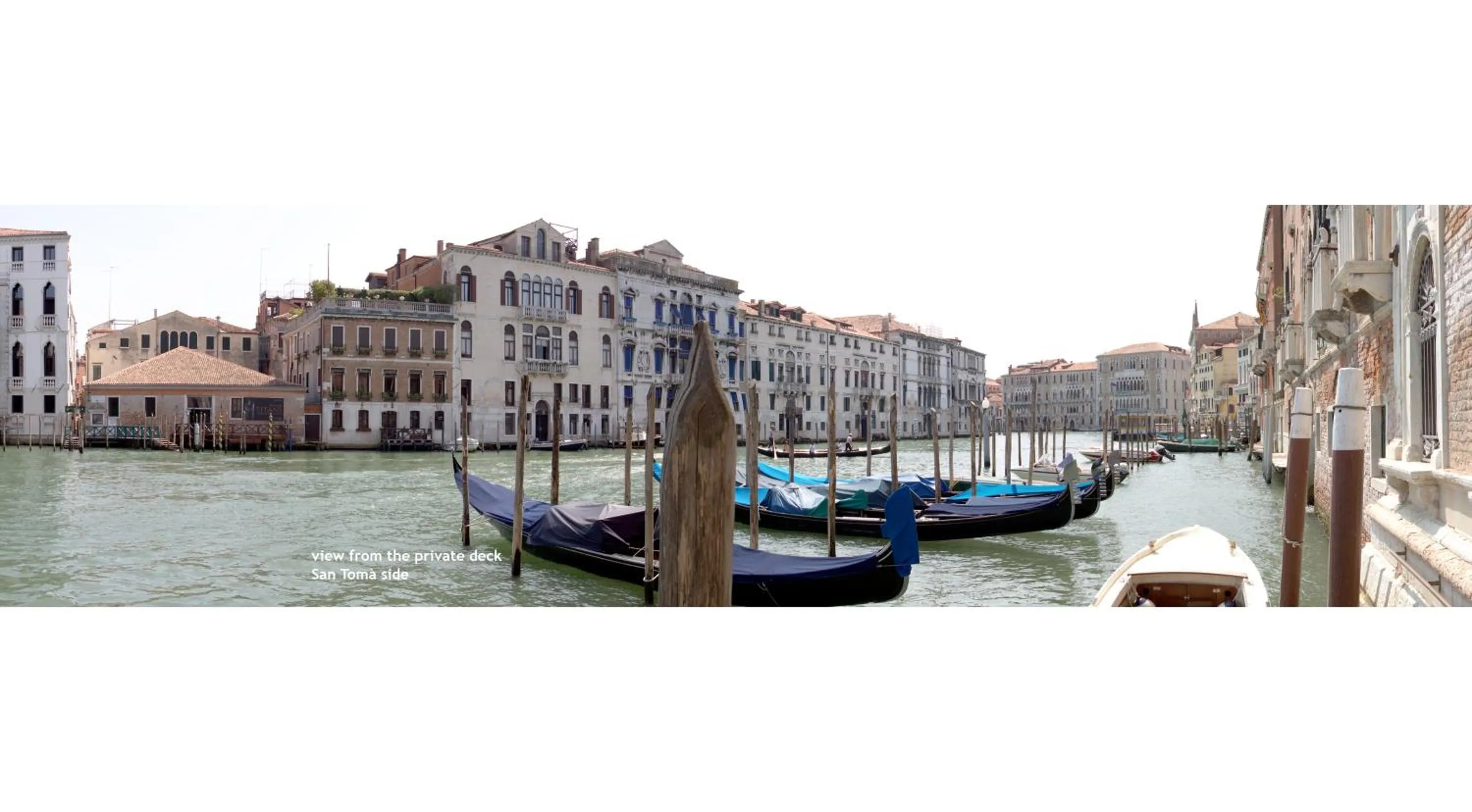 Sea view in TRIBUNO Grand Canal