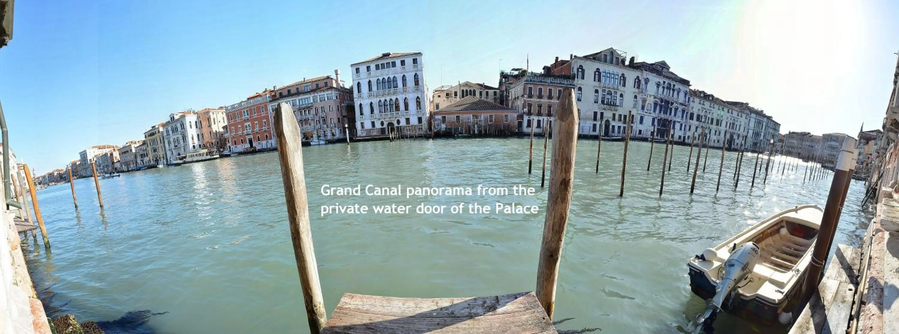 Sea view in TRIBUNO Grand Canal