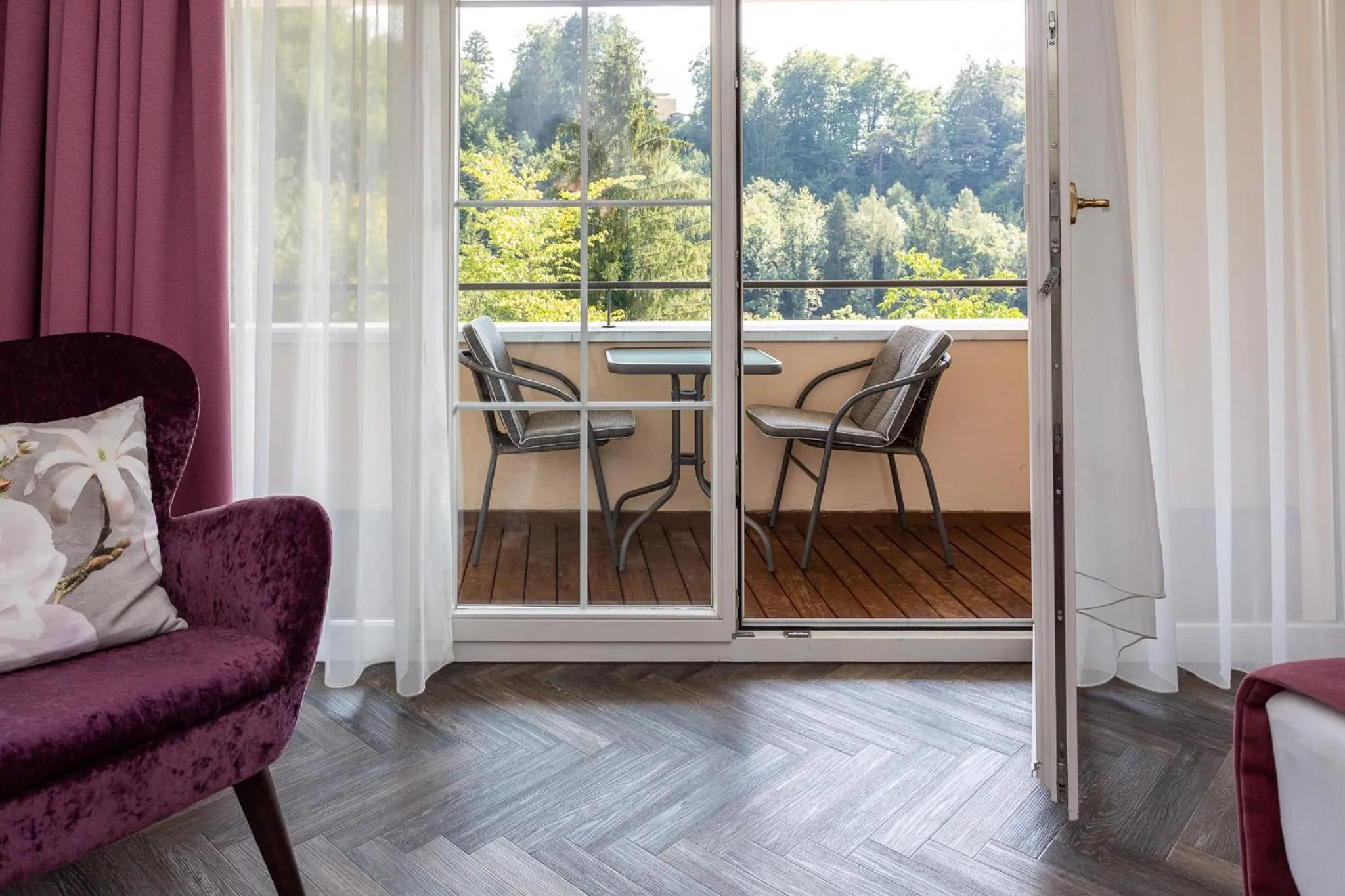 Balcony/Terrace in Boutiquehotel Bergvilla