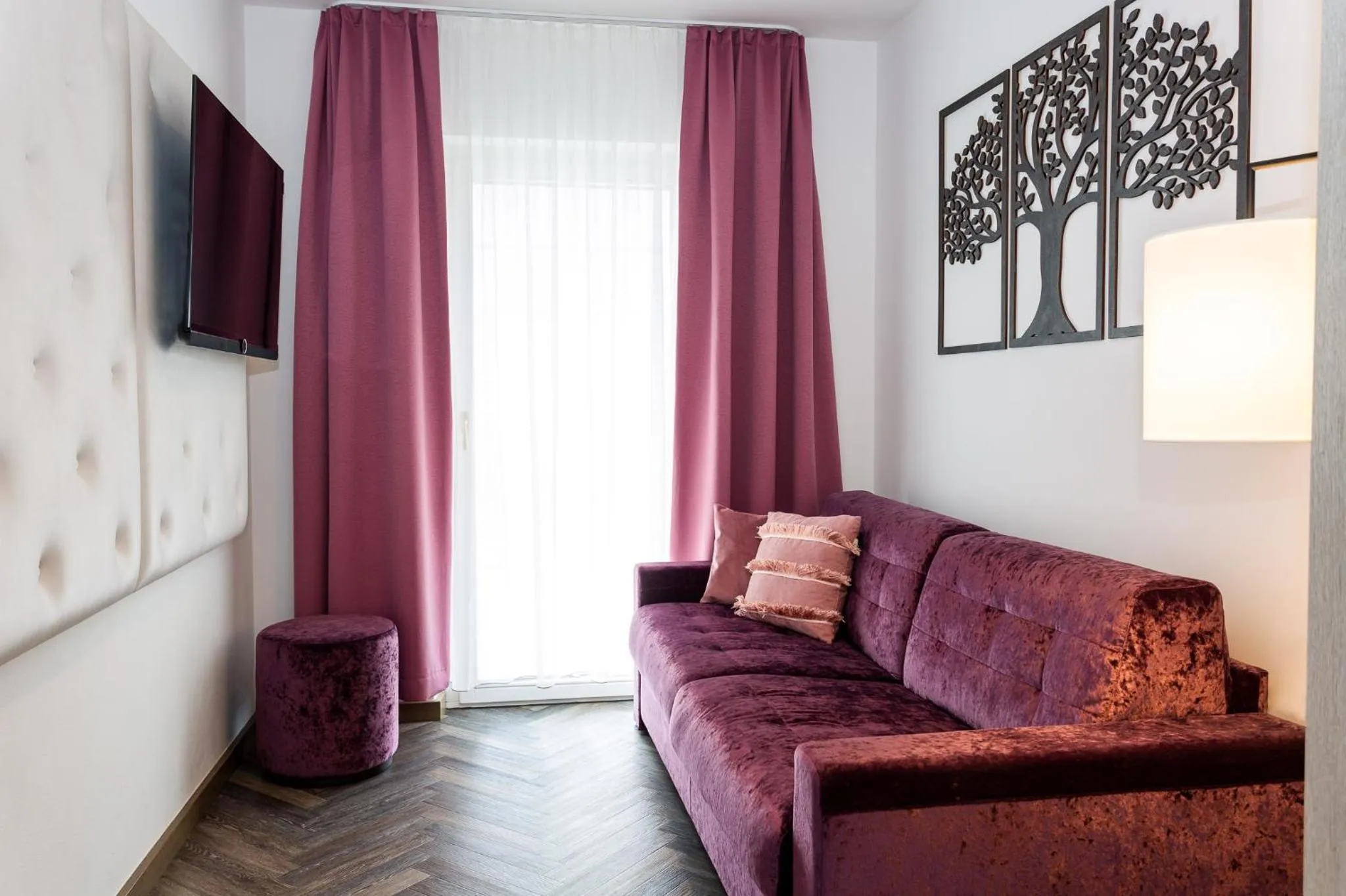 Seating area in Boutiquehotel Bergvilla