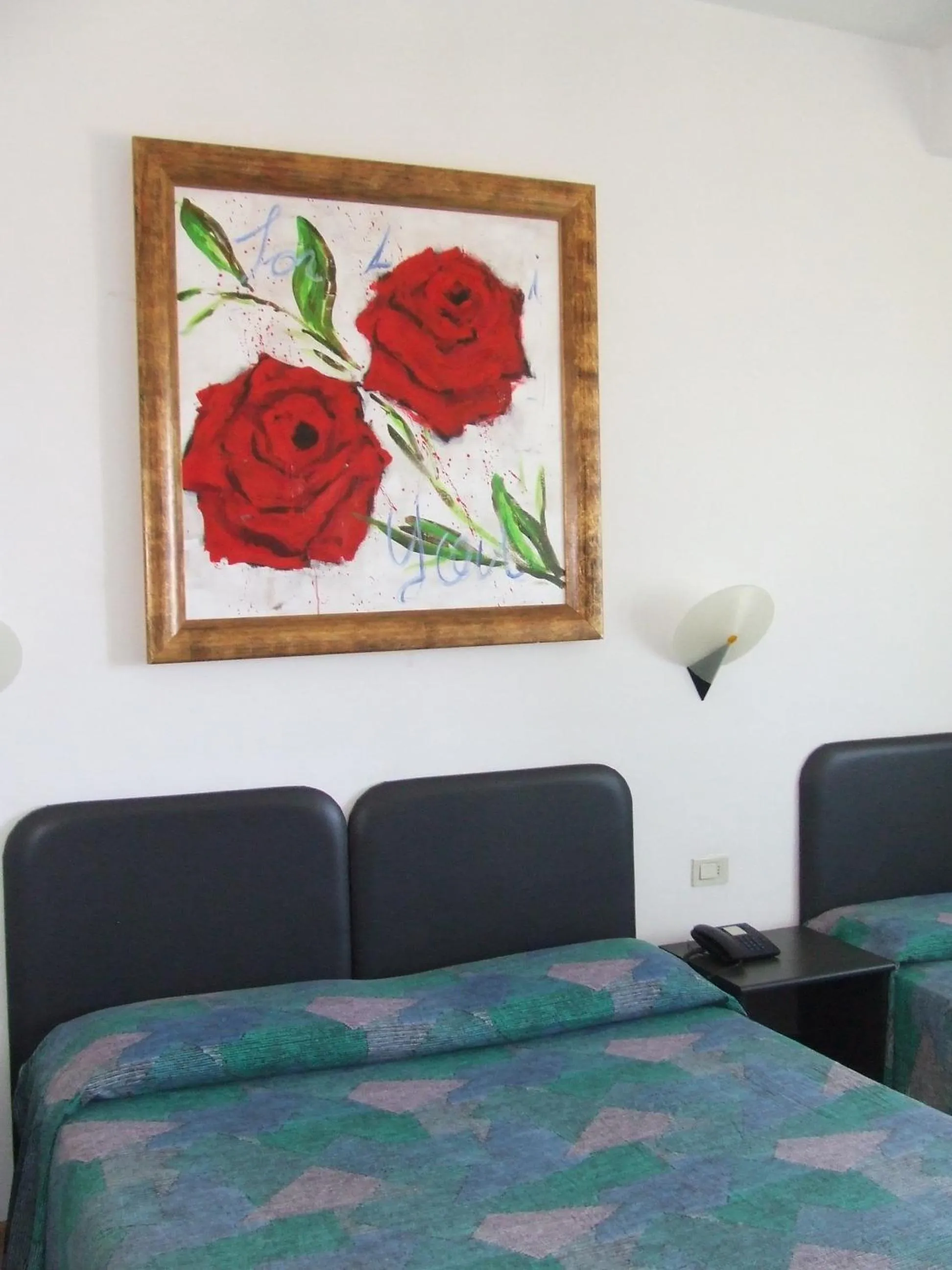 Decorative detail, Bed in Hotel Borgo Marina