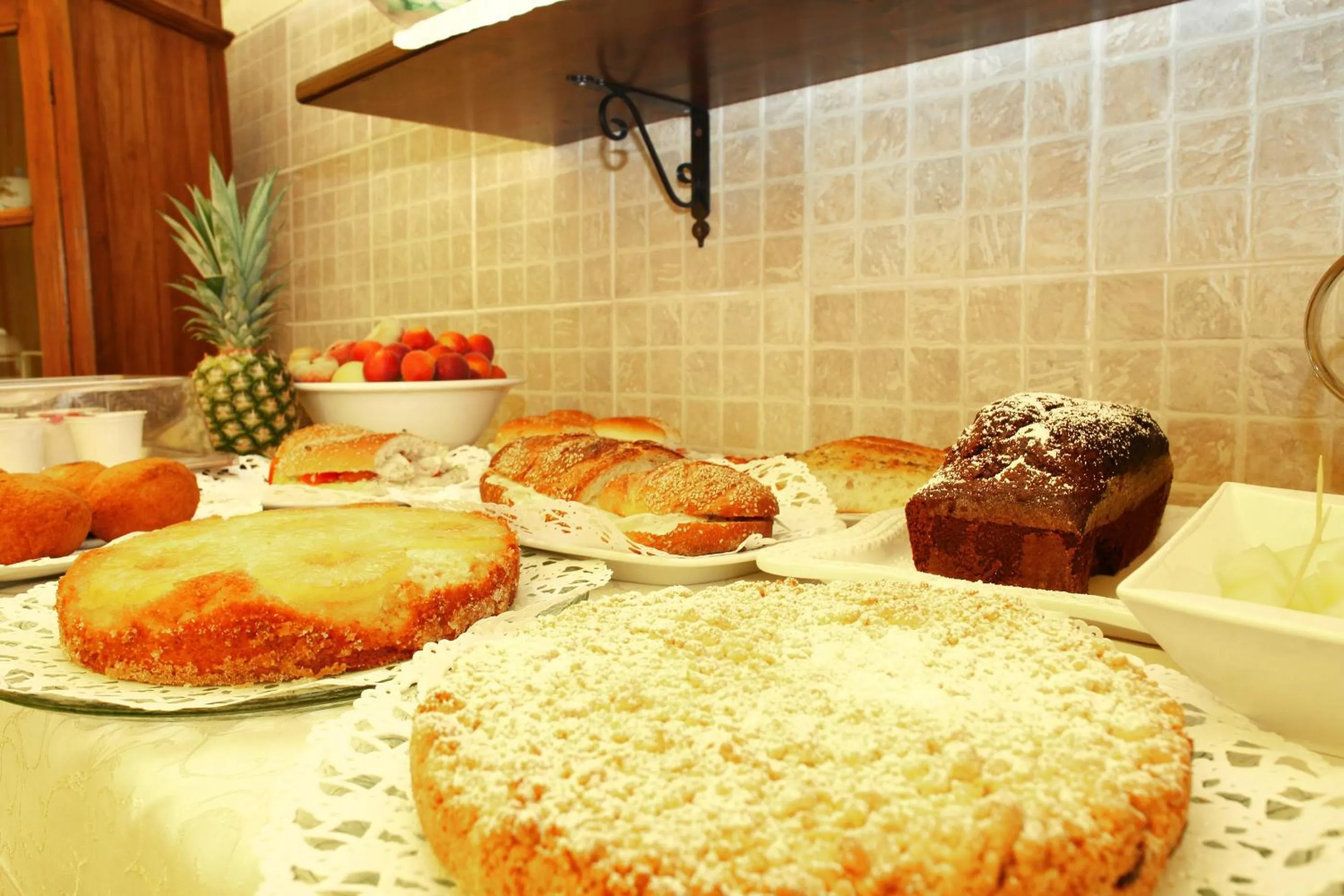 Buffet breakfast in Coralia Bed & Breakfast