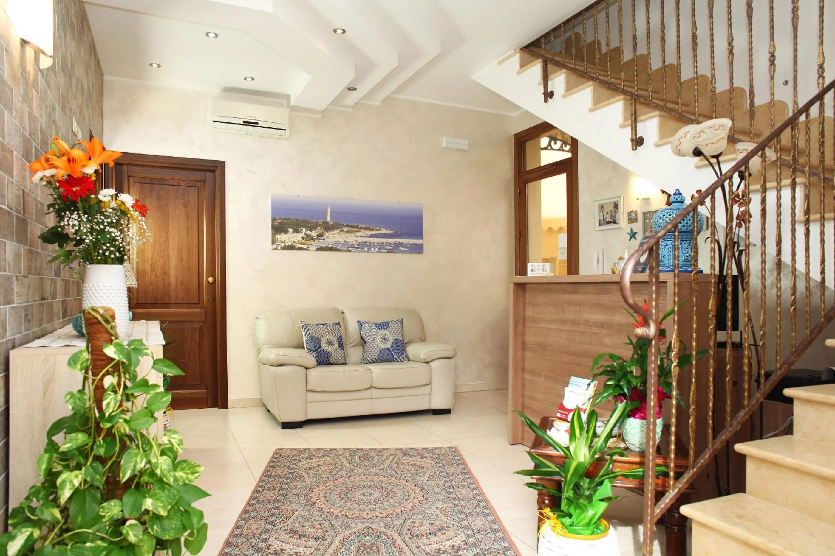 Lobby or reception in Coralia Bed & Breakfast