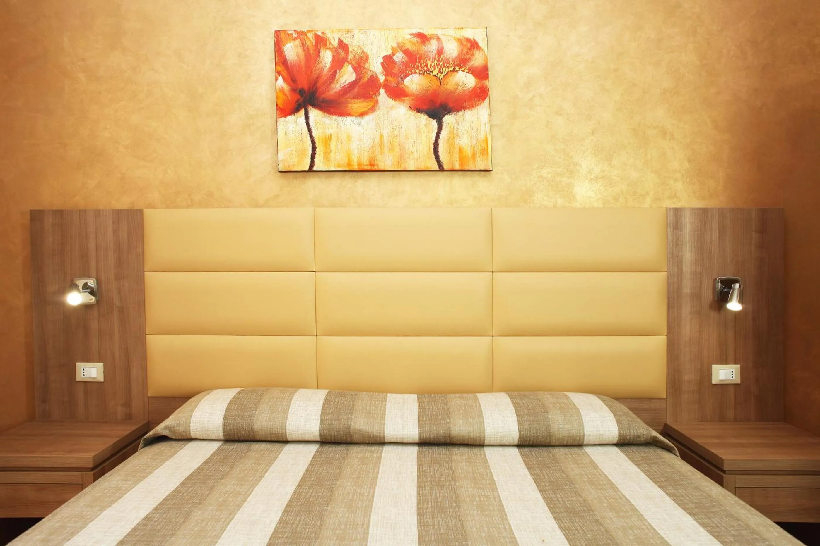 Decorative detail, Bed in Coralia Bed & Breakfast