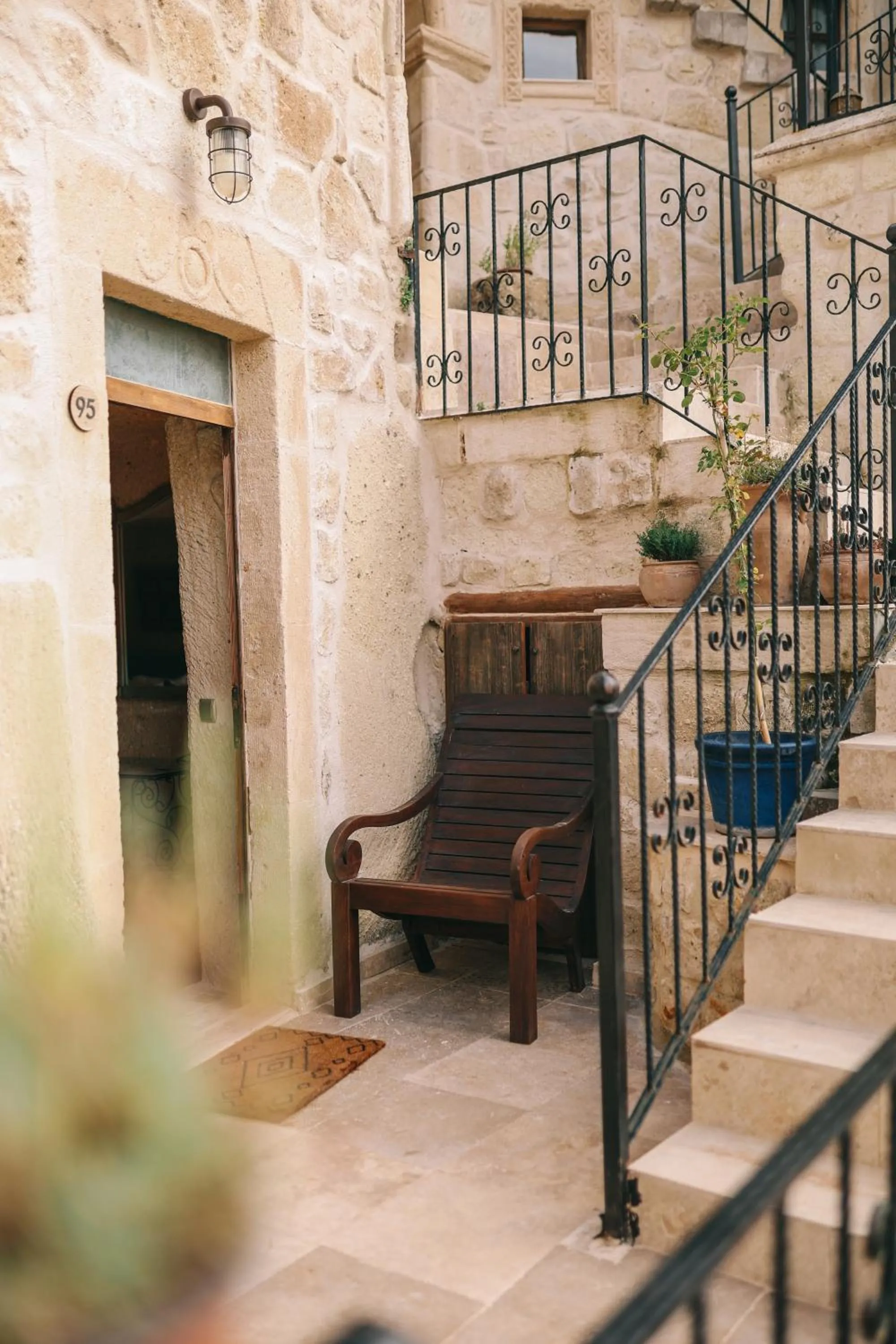 Facade/entrance in Elaa Cave Hotel