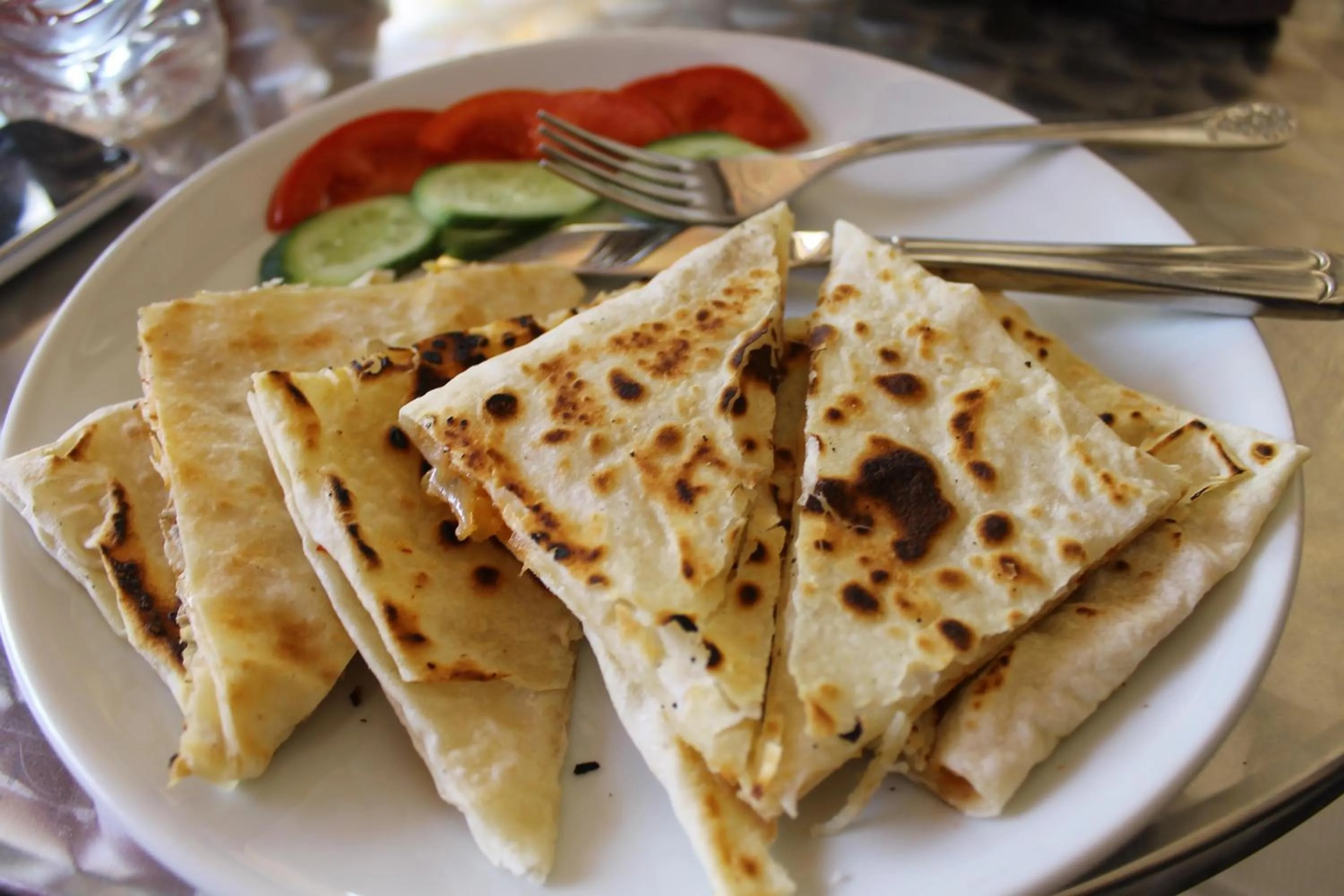 Food close-up in Elaa Cave Hotel