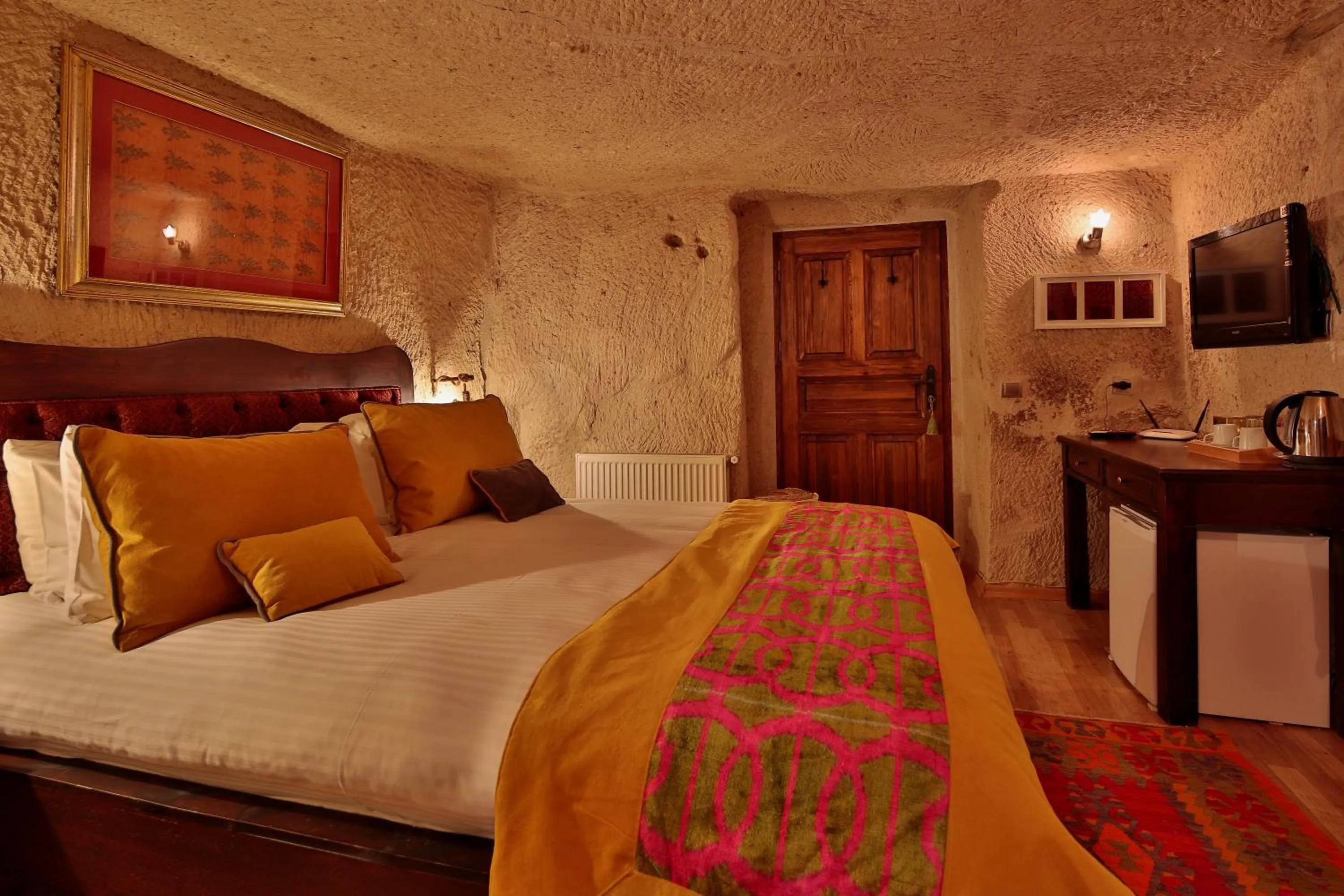 Bedroom, Bed in Elaa Cave Hotel