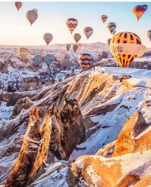 Natural landscape in Elaa Cave Hotel