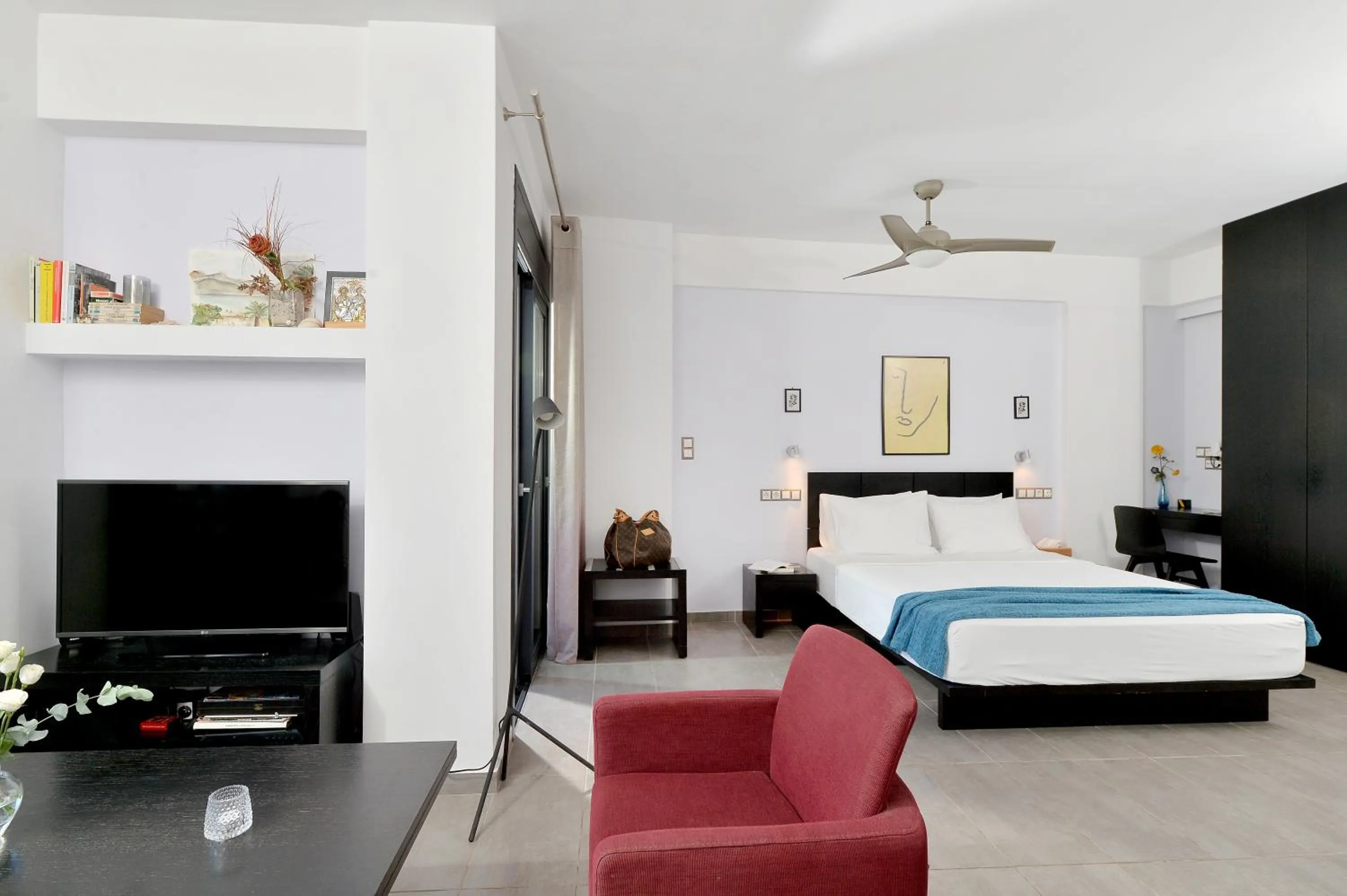 Bed in Seacret Apartments