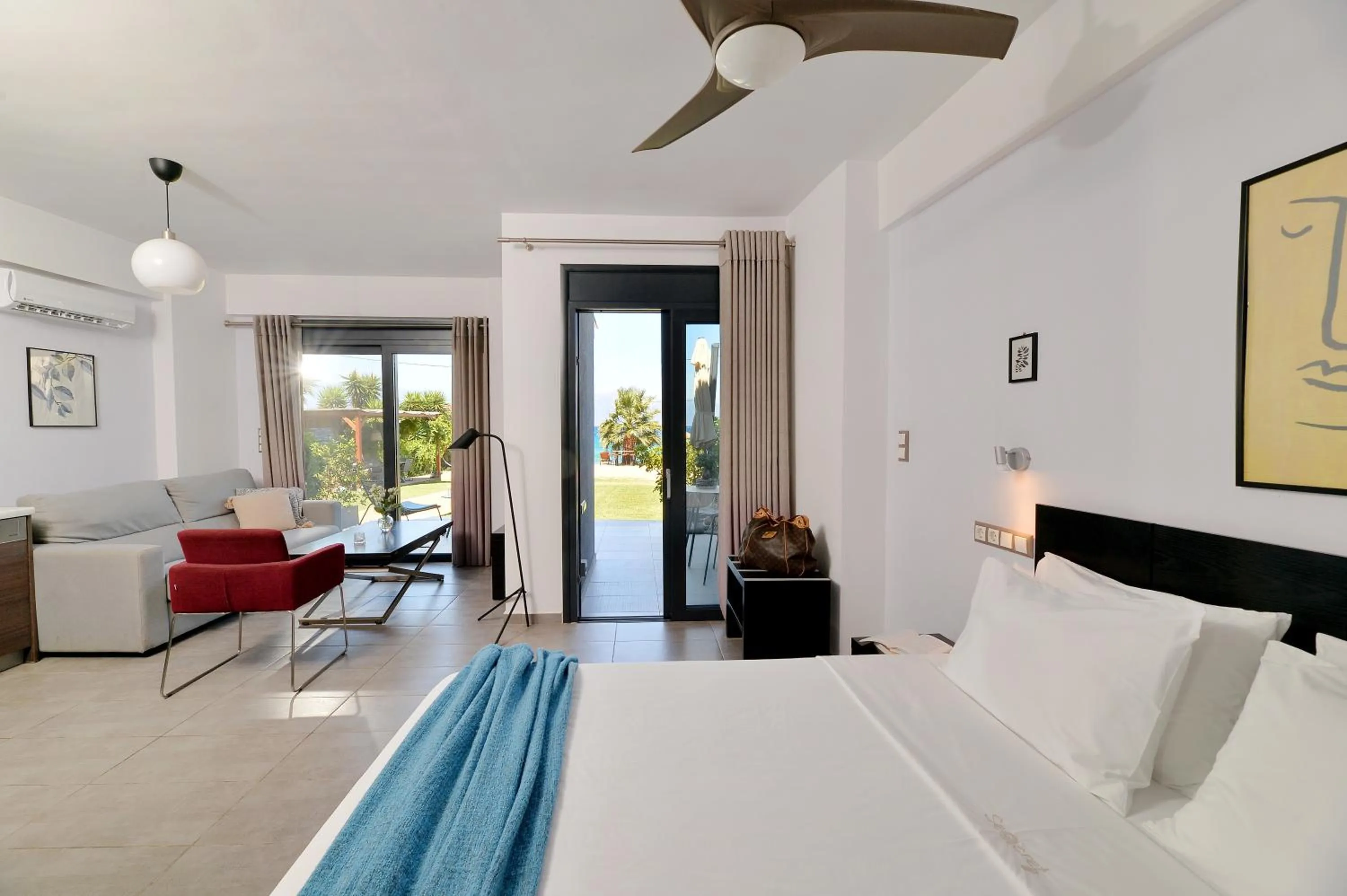 Bed in Seacret Apartments