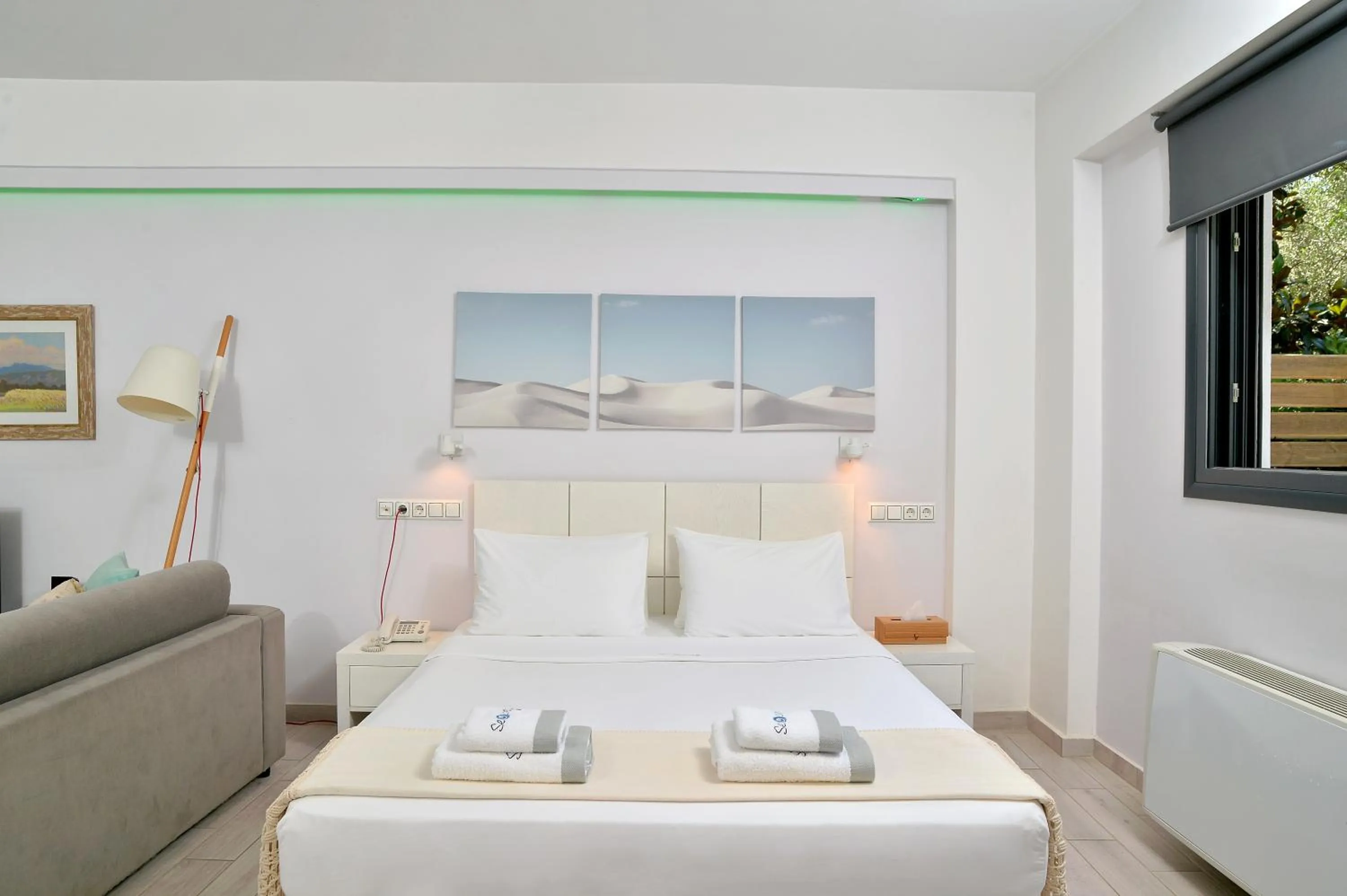 Bed in Seacret Apartments