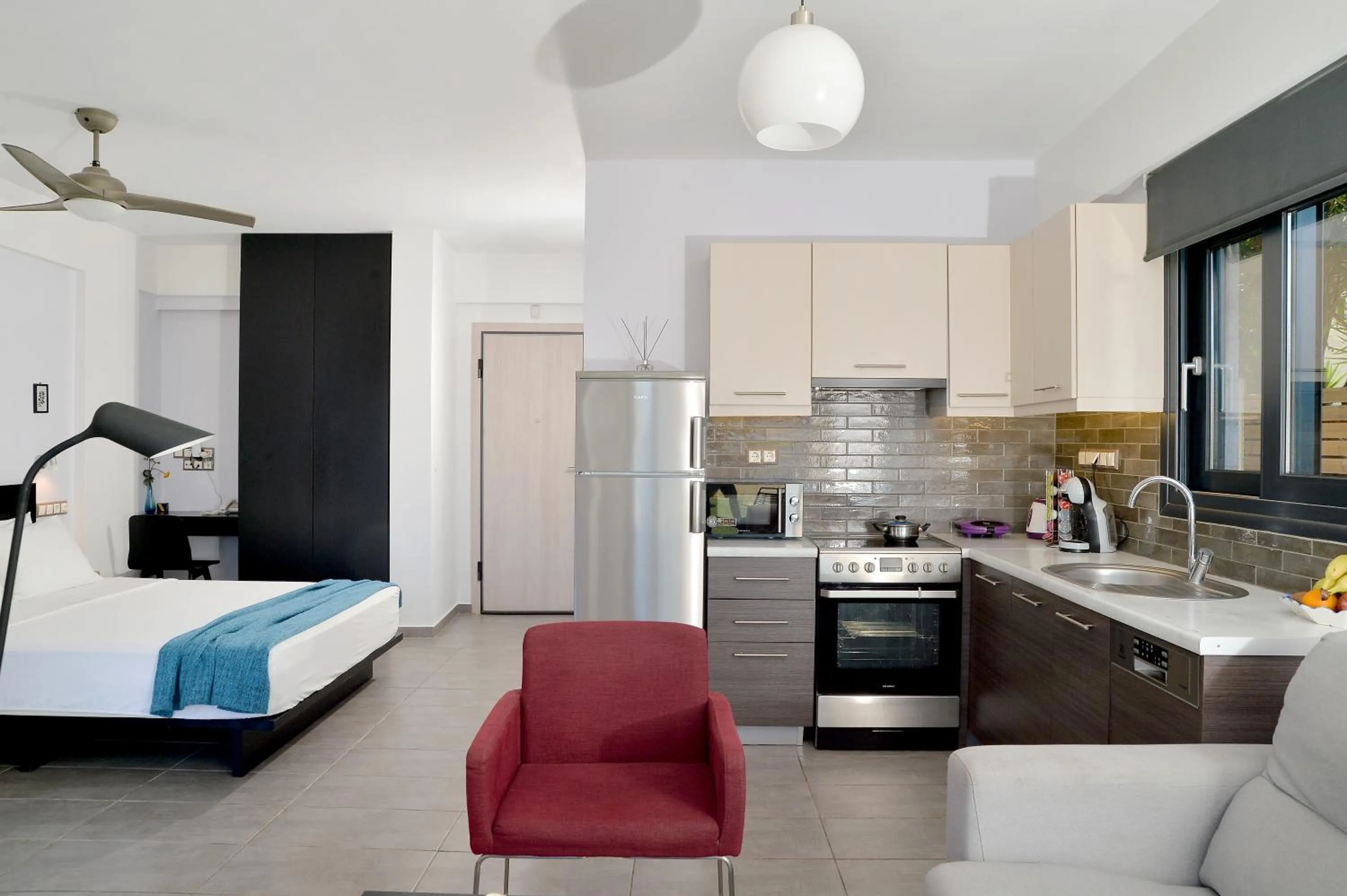 Bed in Seacret Apartments