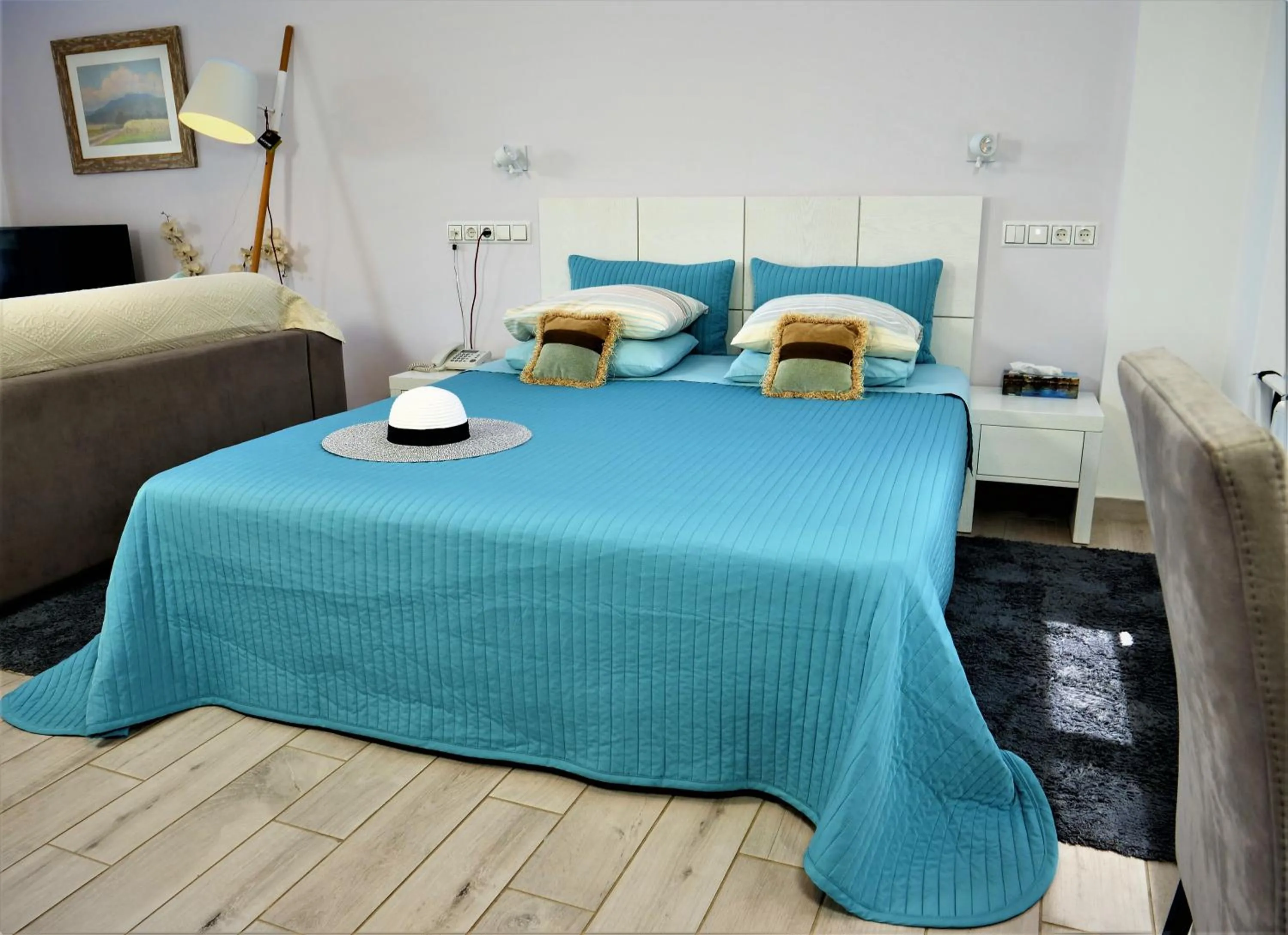 Bed in Seacret Apartments