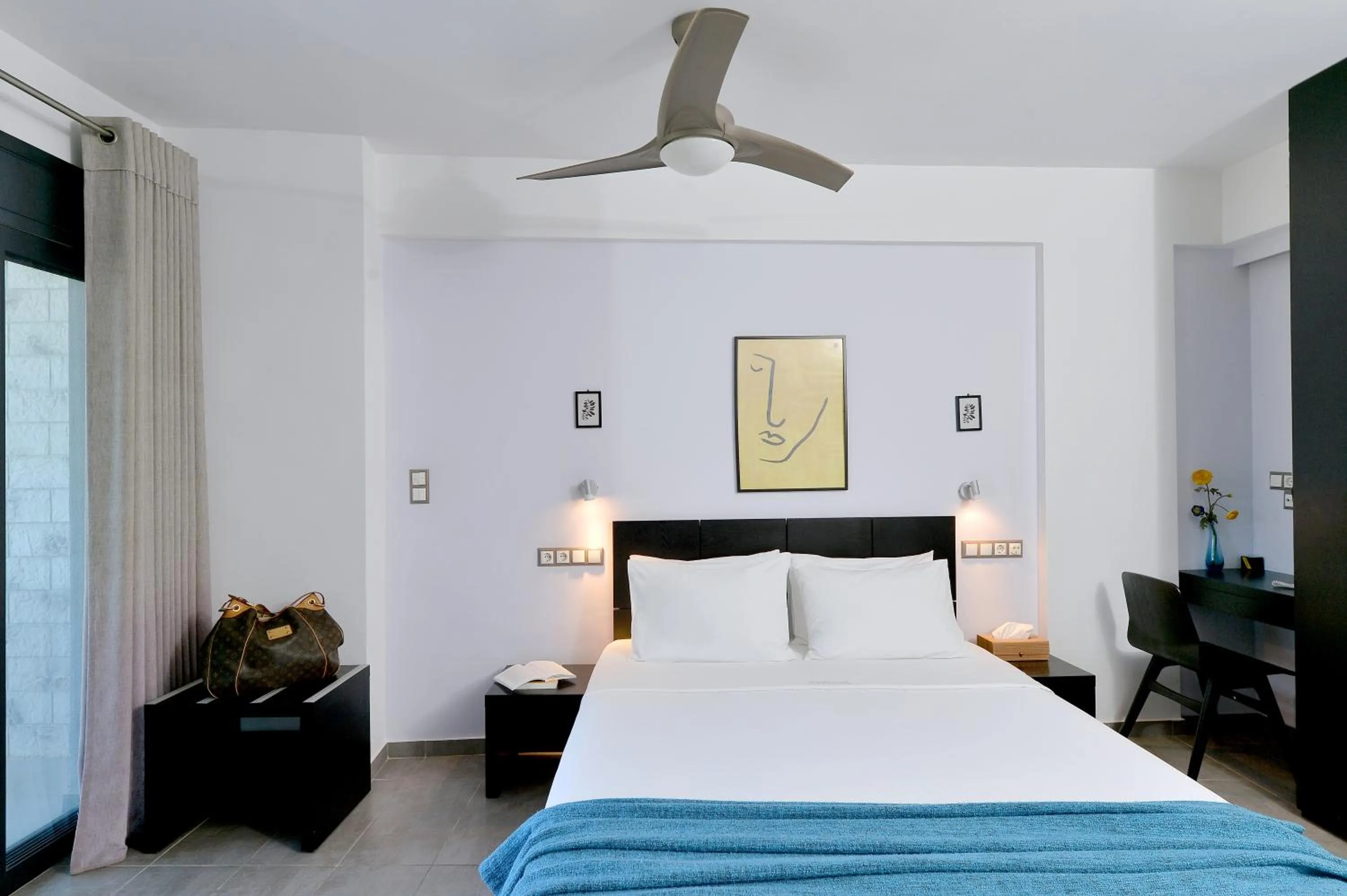 Bed in Seacret Apartments