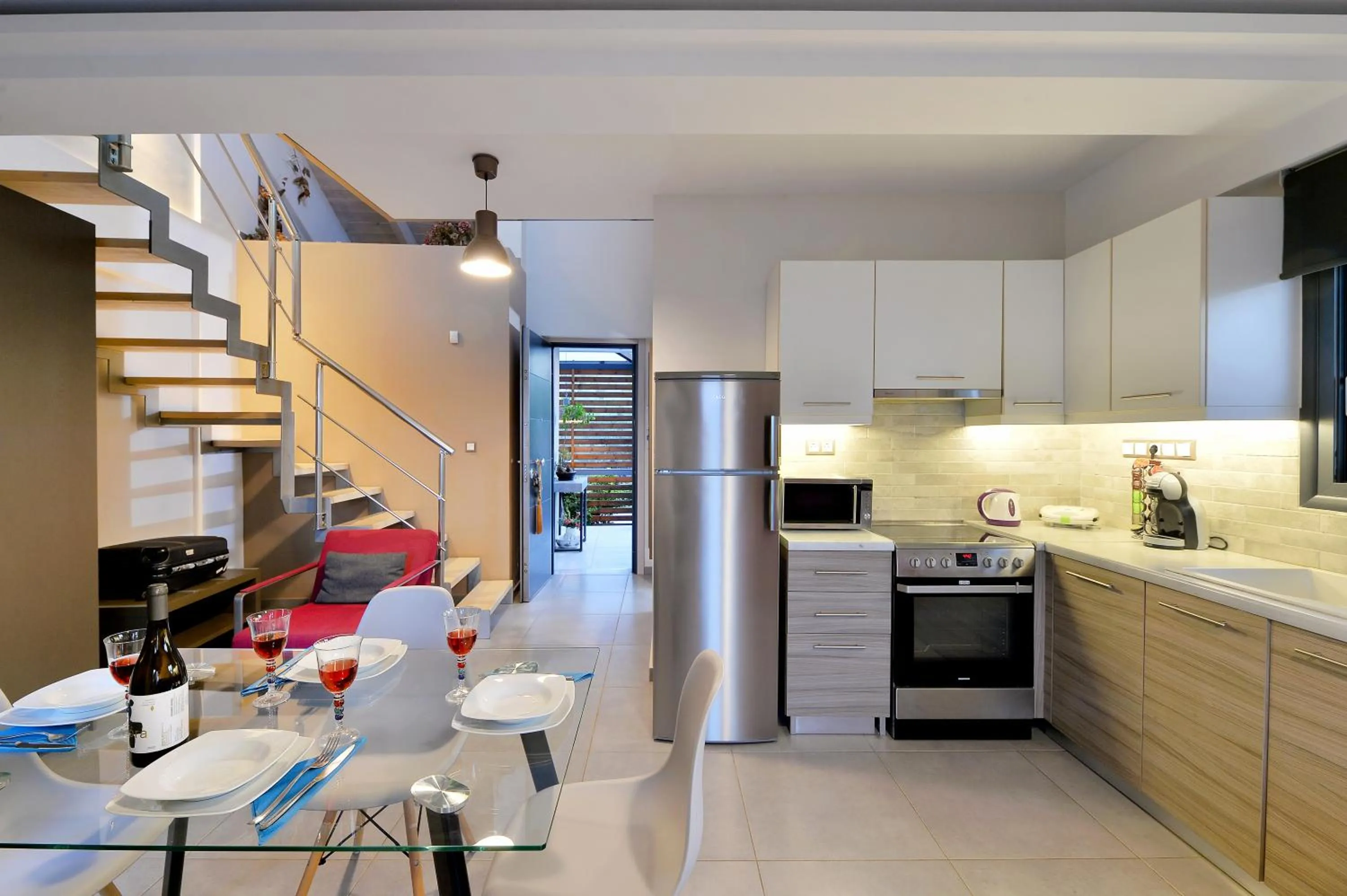 kitchen in Seacret Apartments