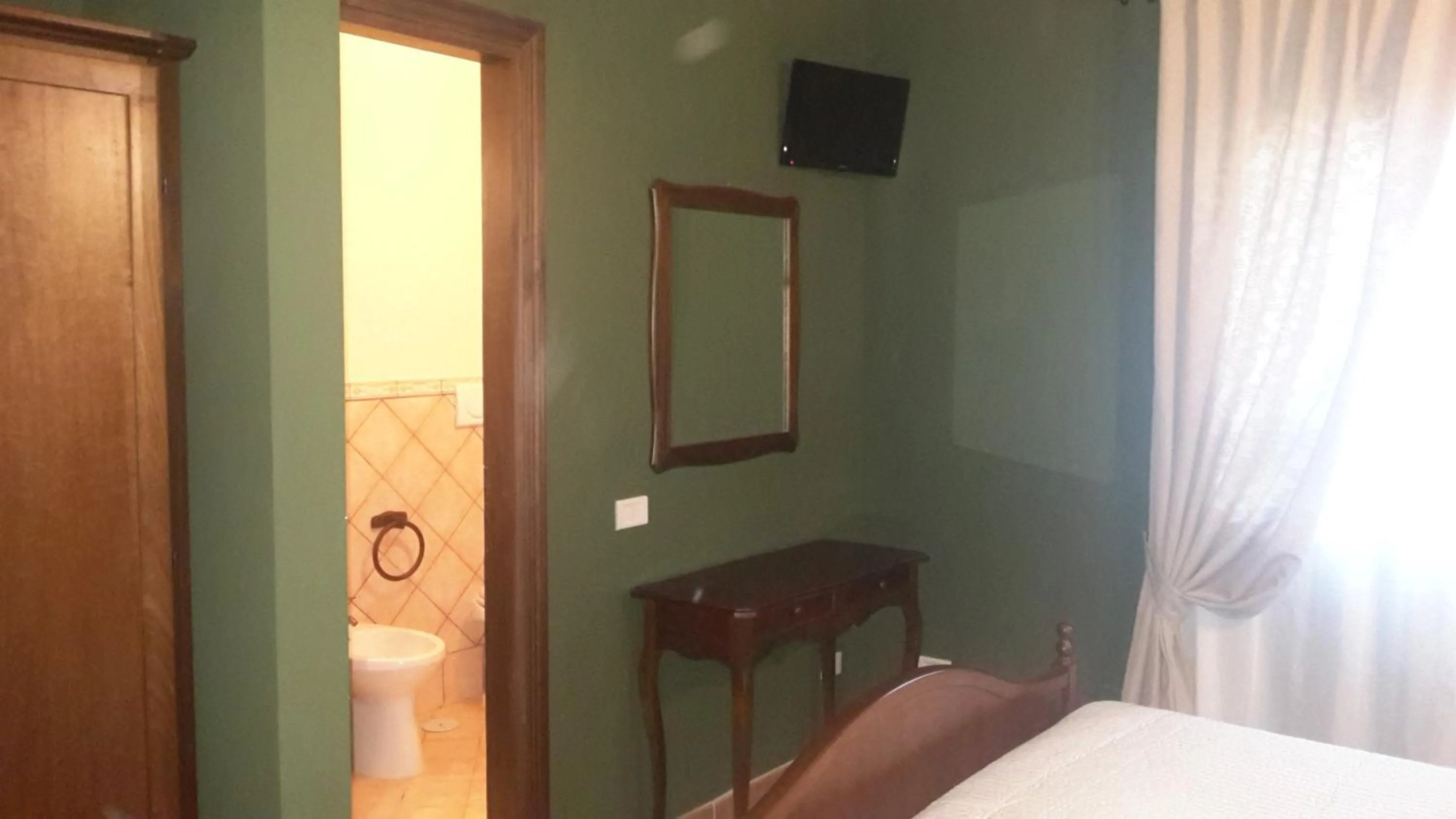 Bedroom, Bed in Villa Klinai