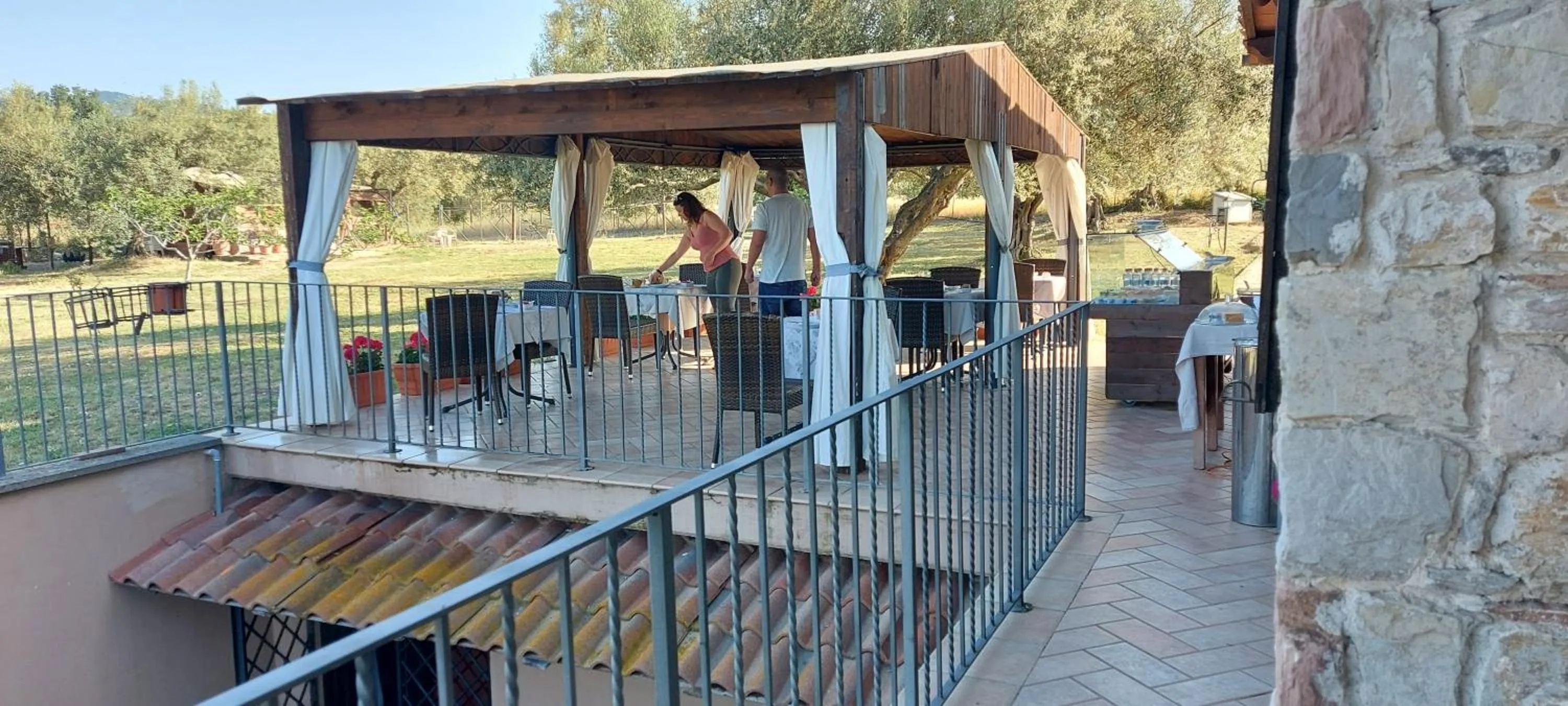 Breakfast in Villa Klinai