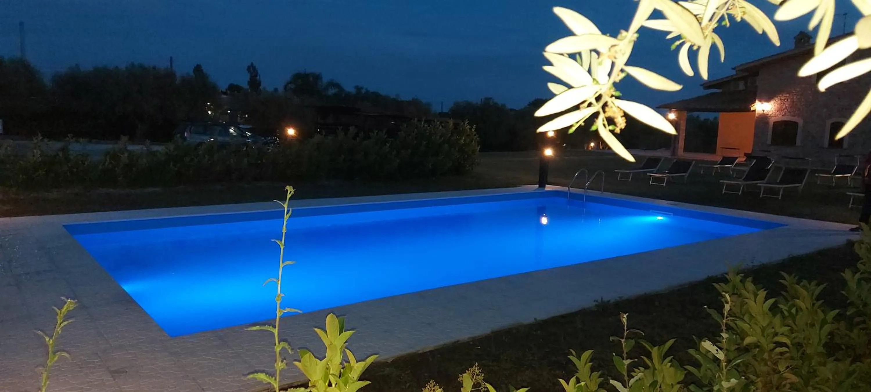 Swimming pool in Villa Klinai