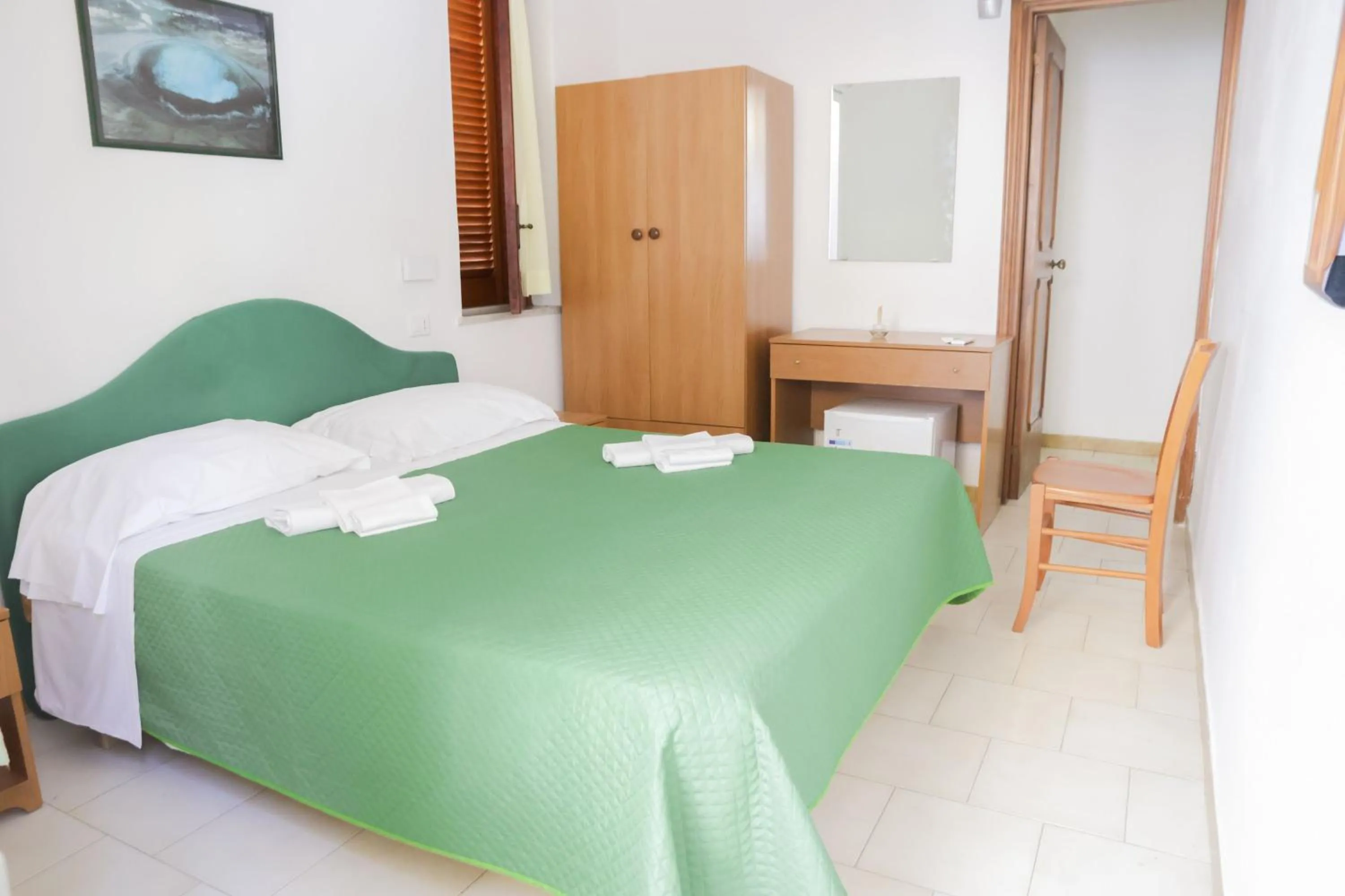 Bed in Hotel Cesotta