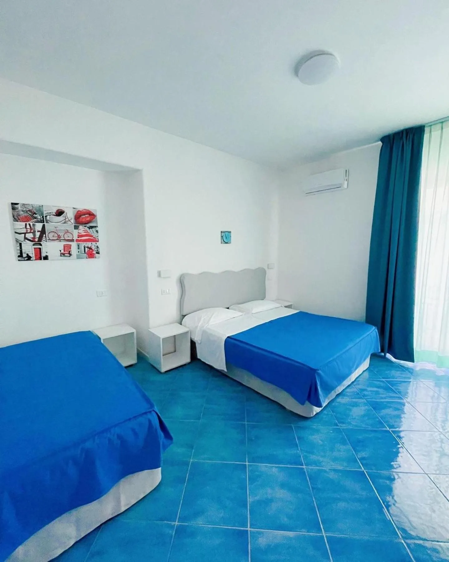 Bed in Hotel Cesotta