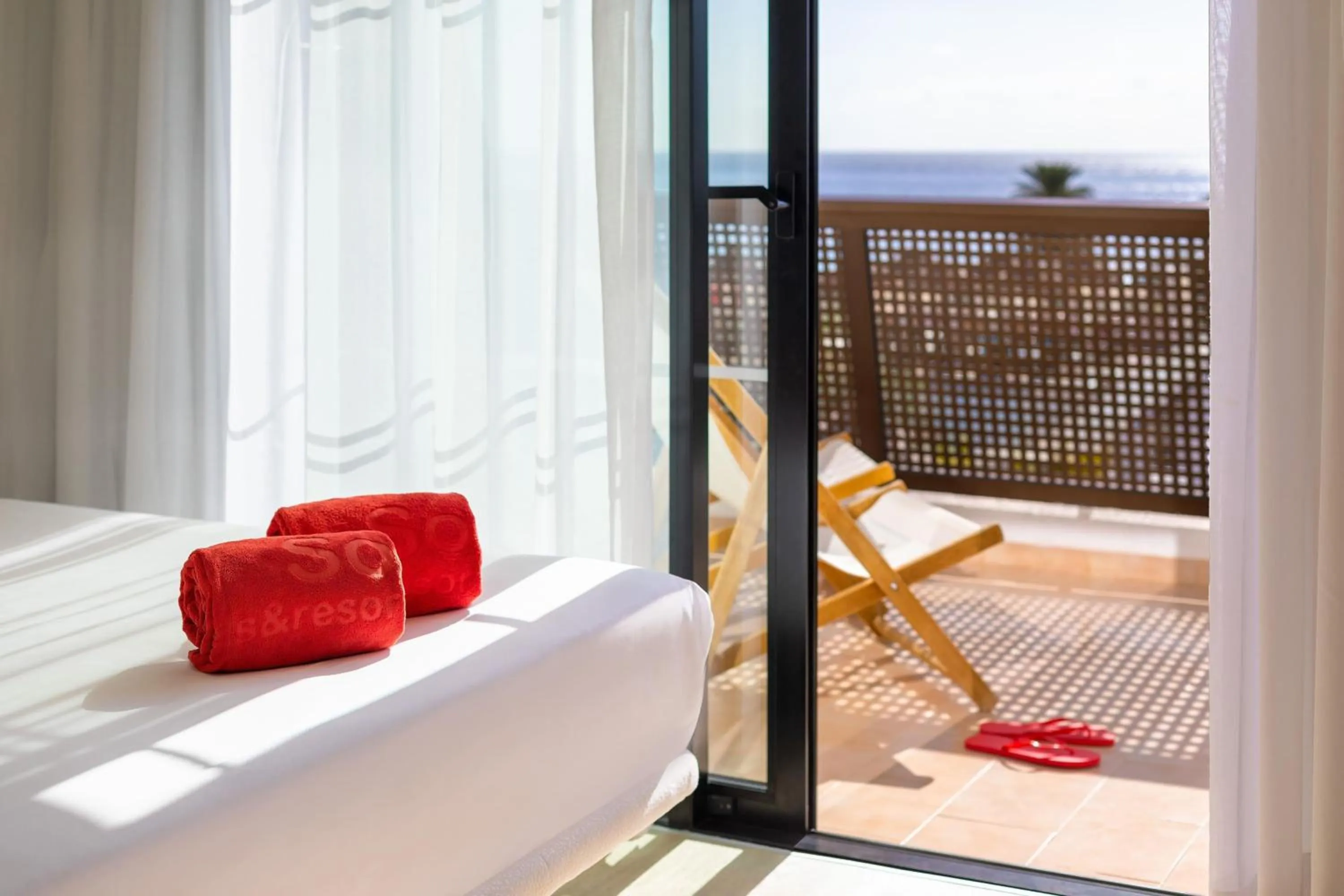 Bedroom, Bed in Sol Fuerteventura Jandia - All Suites