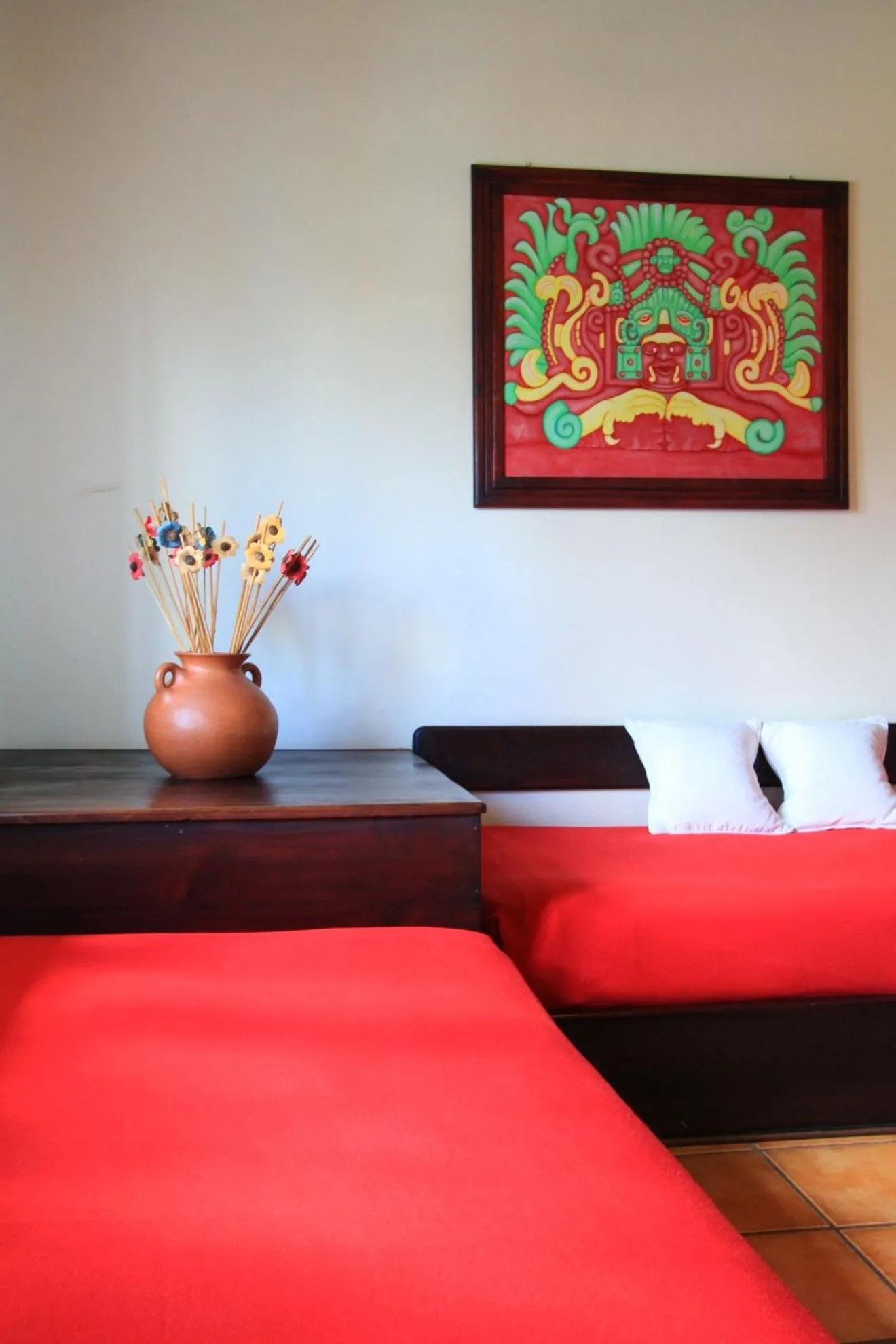 Bed in Hotel Plaza Yat Balam