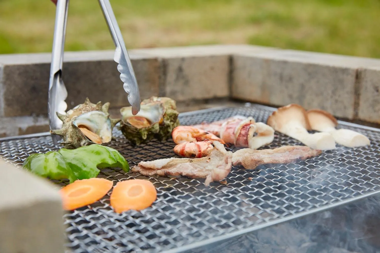 BBQ facilities in Hotel Familio Sadoaikawa