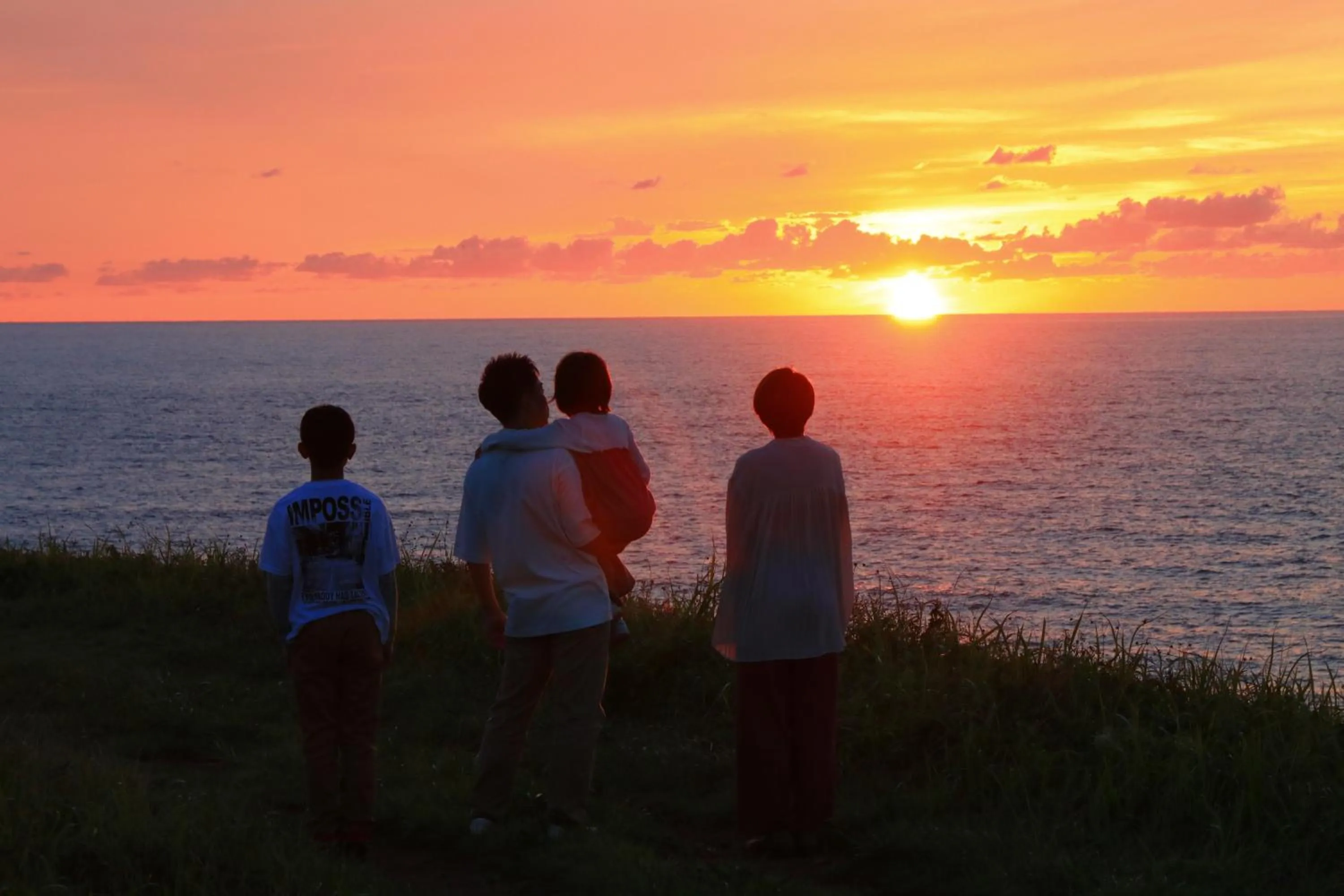 Sunset in Hotel Familio Sadoaikawa