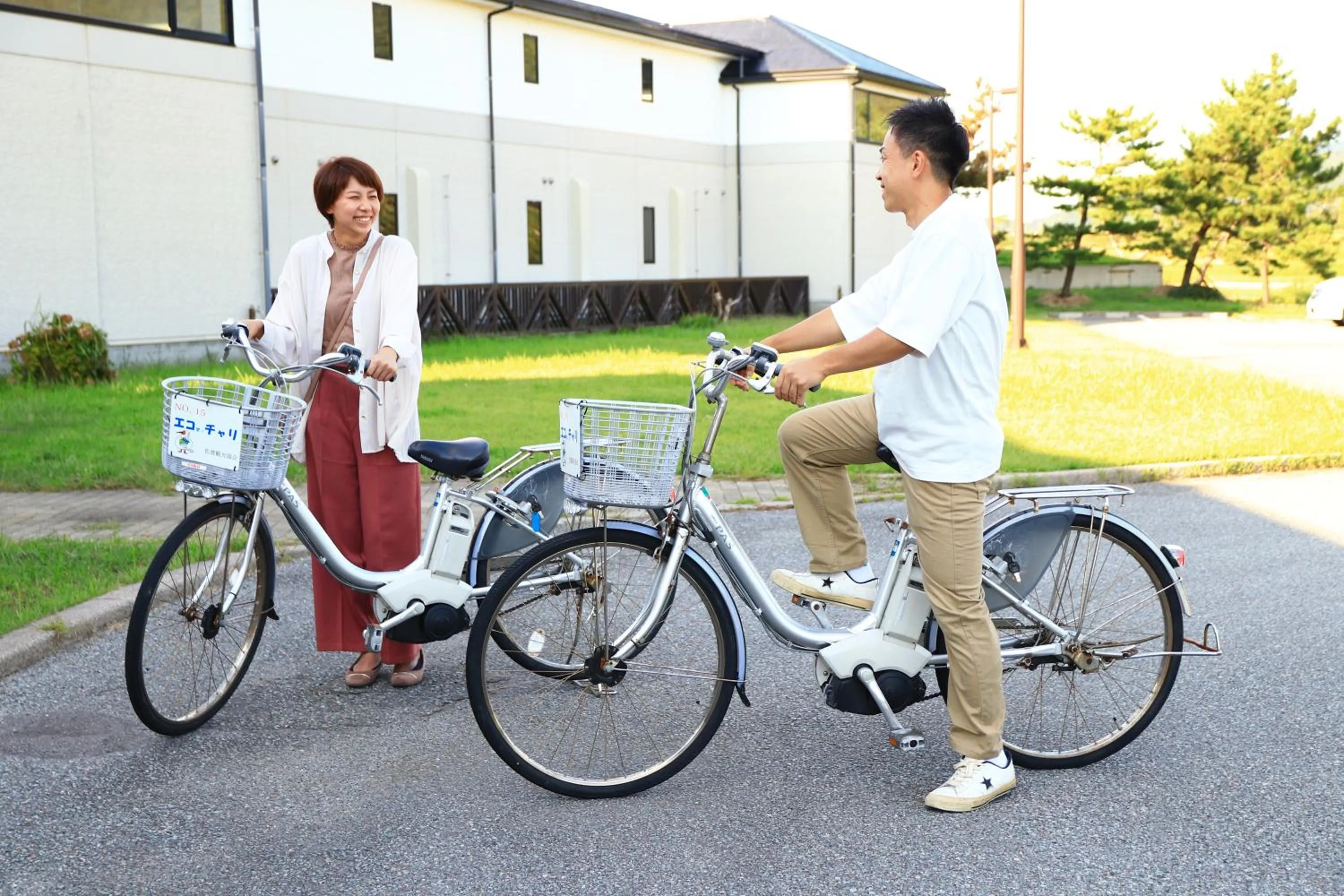 Biking in Hotel Familio Sadoaikawa