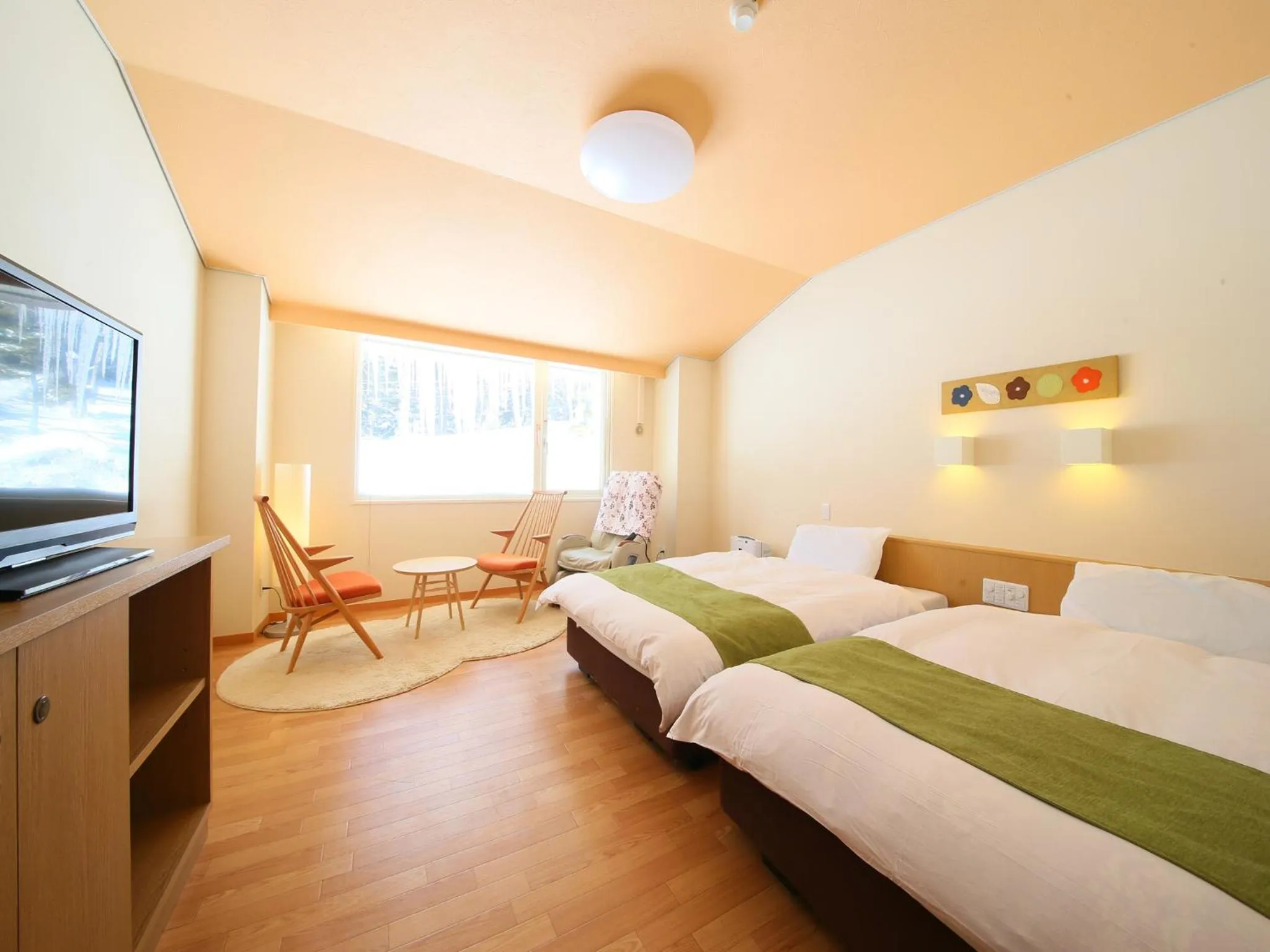 Photo of the whole room, Bed in Manza Hotel Juraku