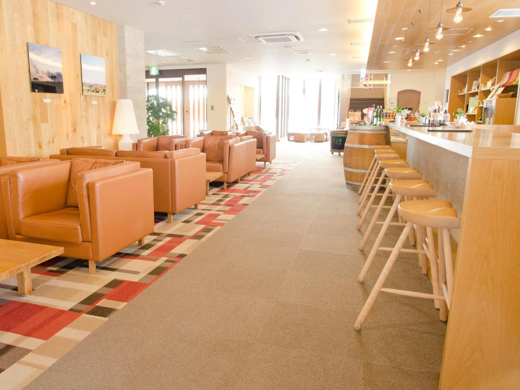 Lounge or bar in Hotel Folkloro Hanamakitowa