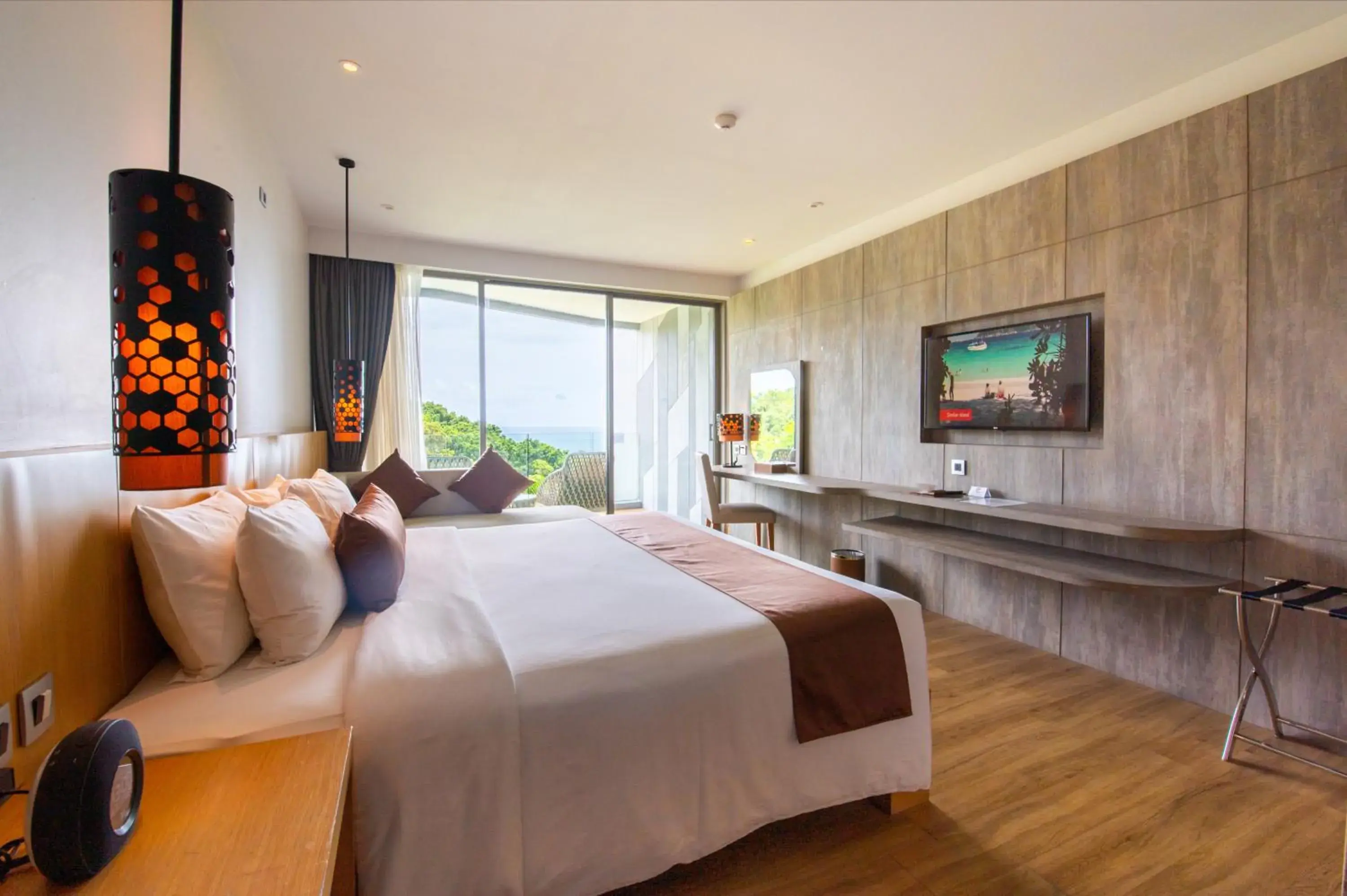 Deluxe partial seaview in Crest Resort & Pool Villas - SHA Extra Plus Deluxe partial seaview in Crest Resort & Pool Villas - SHA Extra Plus