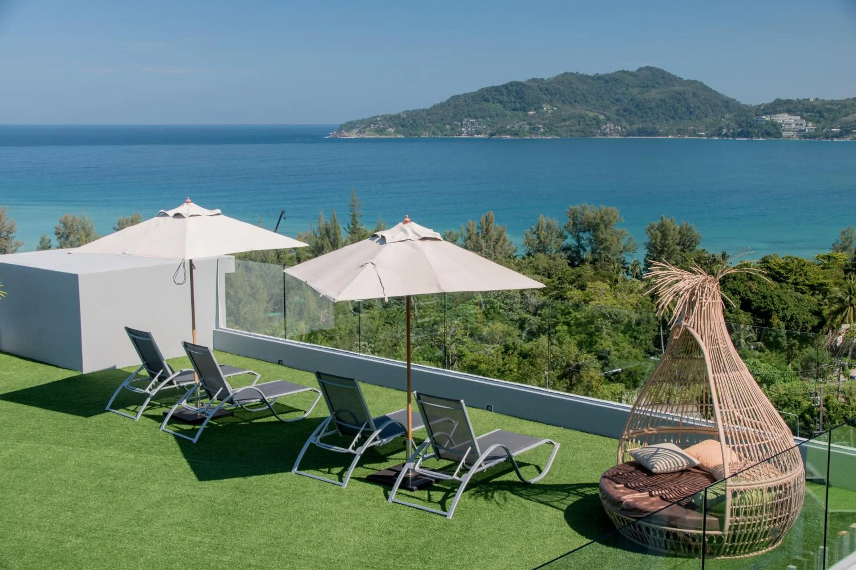 Sea view in Crest Resort & Pool Villas - SHA Extra Plus