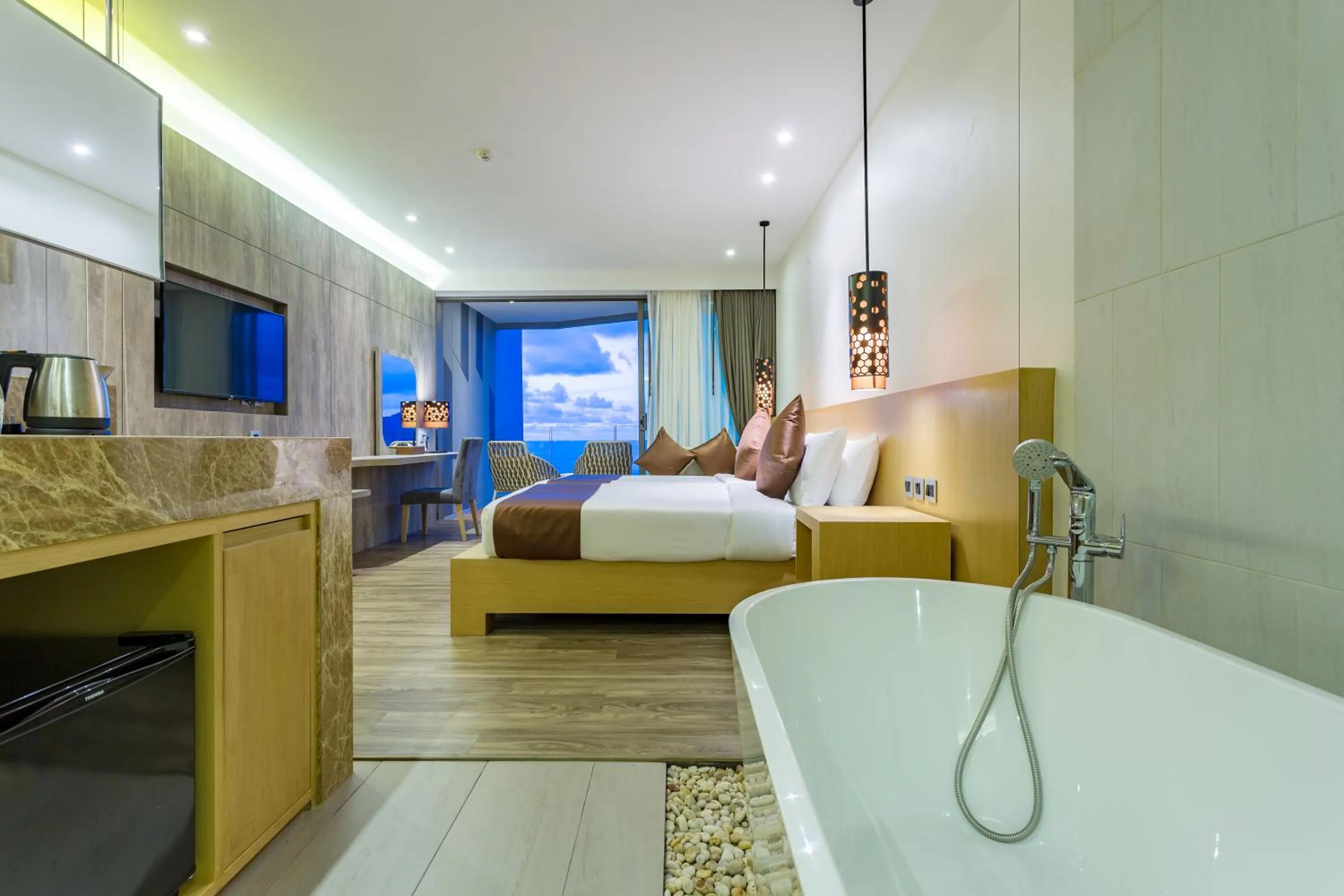 Bedroom, Bed in Crest Resort & Pool Villas - SHA Extra Plus