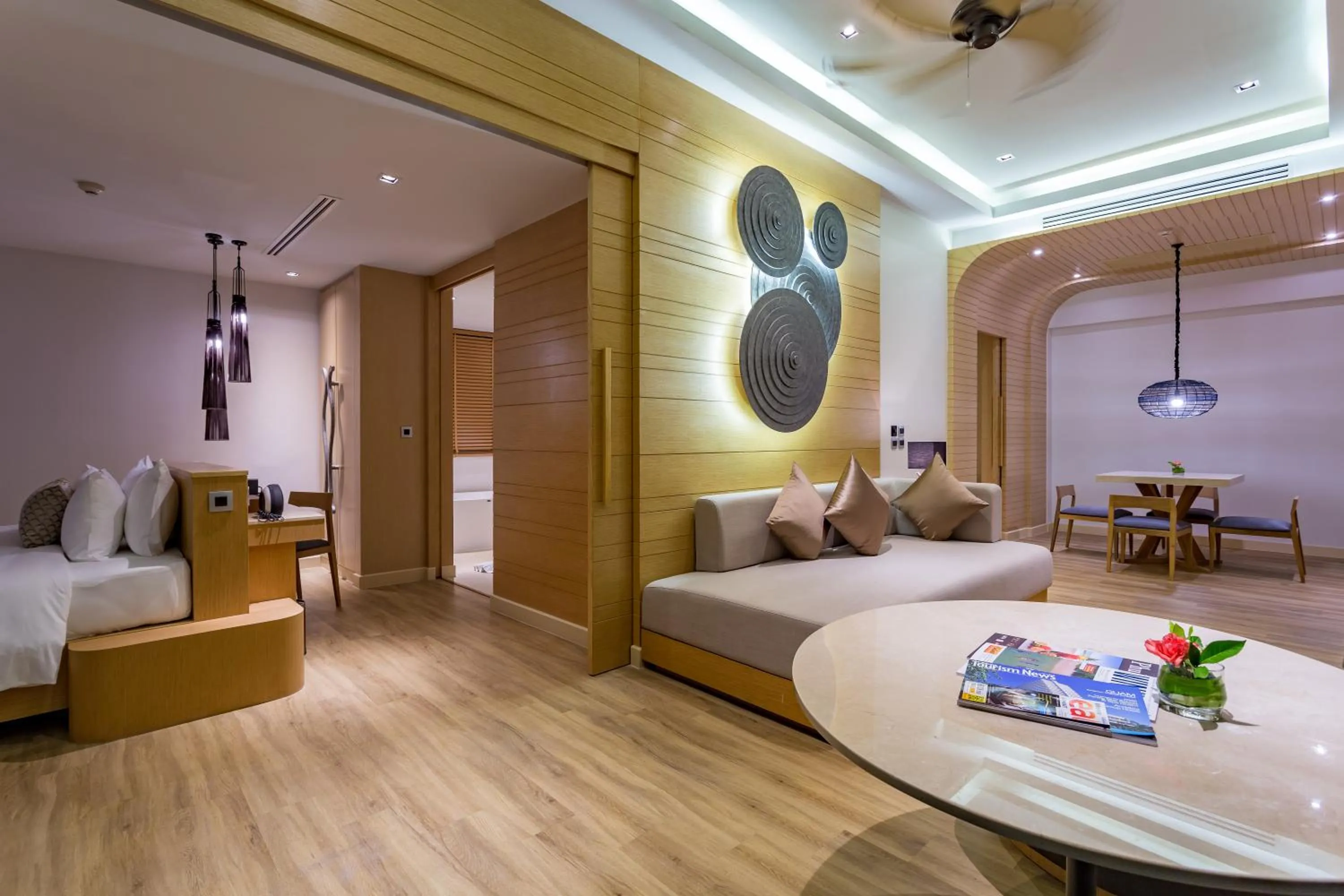 Bed in Crest Resort & Pool Villas - SHA Extra Plus