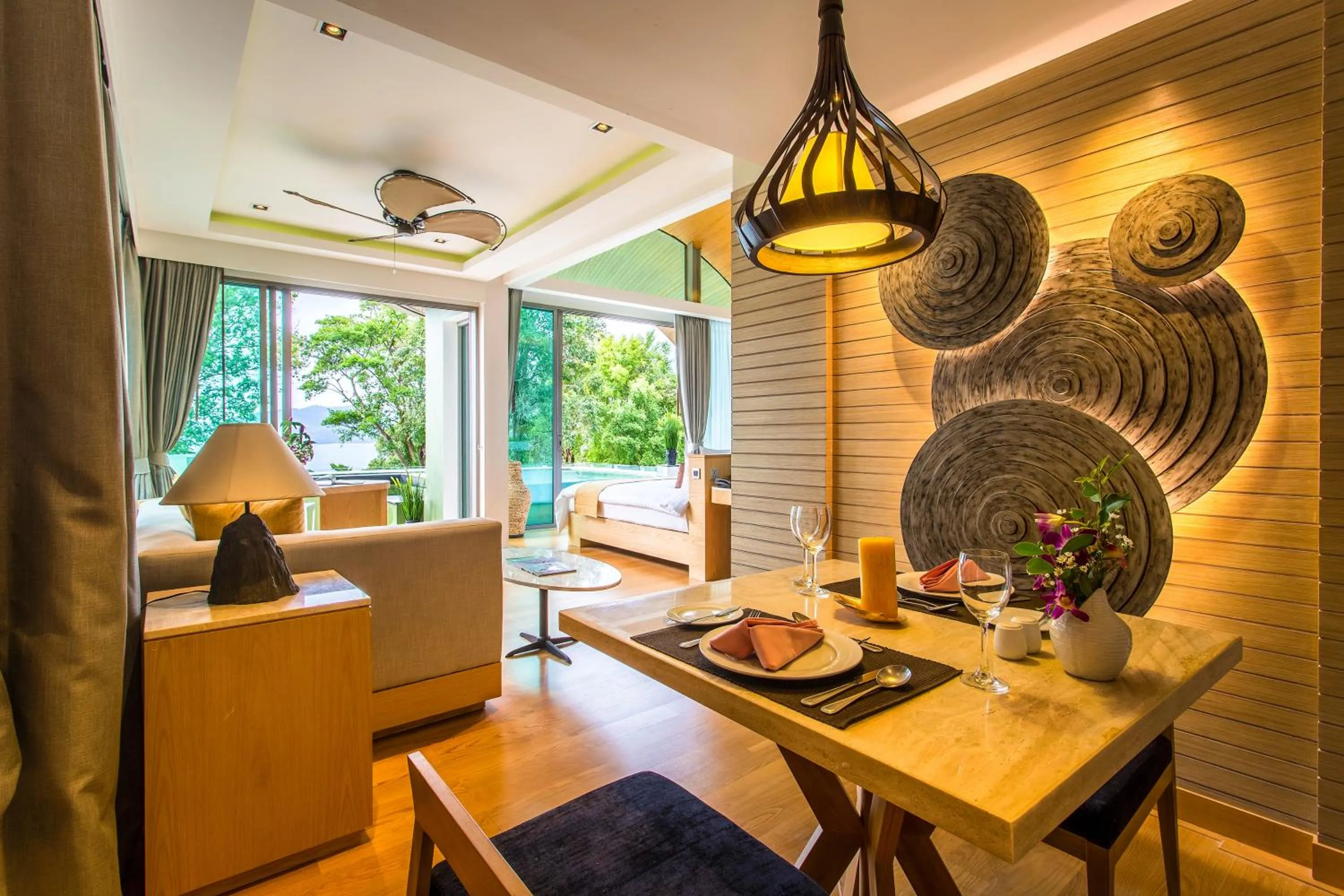 Dining area in Crest Resort & Pool Villas - SHA Extra Plus